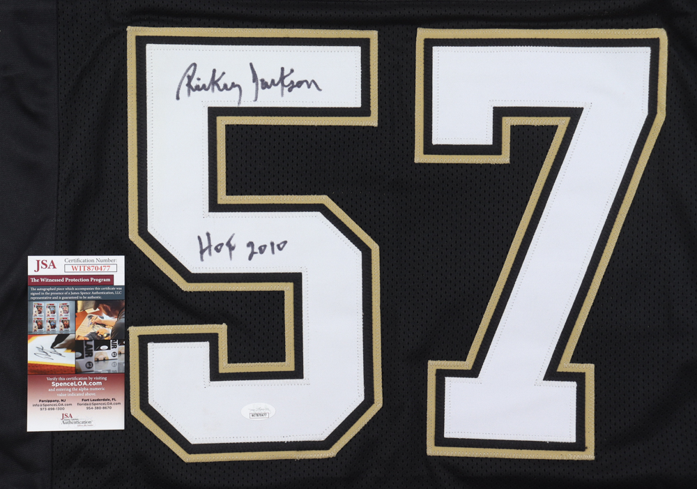Ricky Jackson Signed Jersey Inscribed "HOF 2010" (JSA) at PristineAuction.com Ricky Jackson Signed Jersey Inscribed "HOF 2010" (JSA) at PristineAuction.com