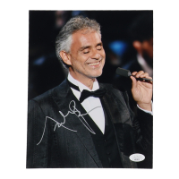 Andrea Bocelli Signed 8x10 Photo (JSA) at PristineAuction.com