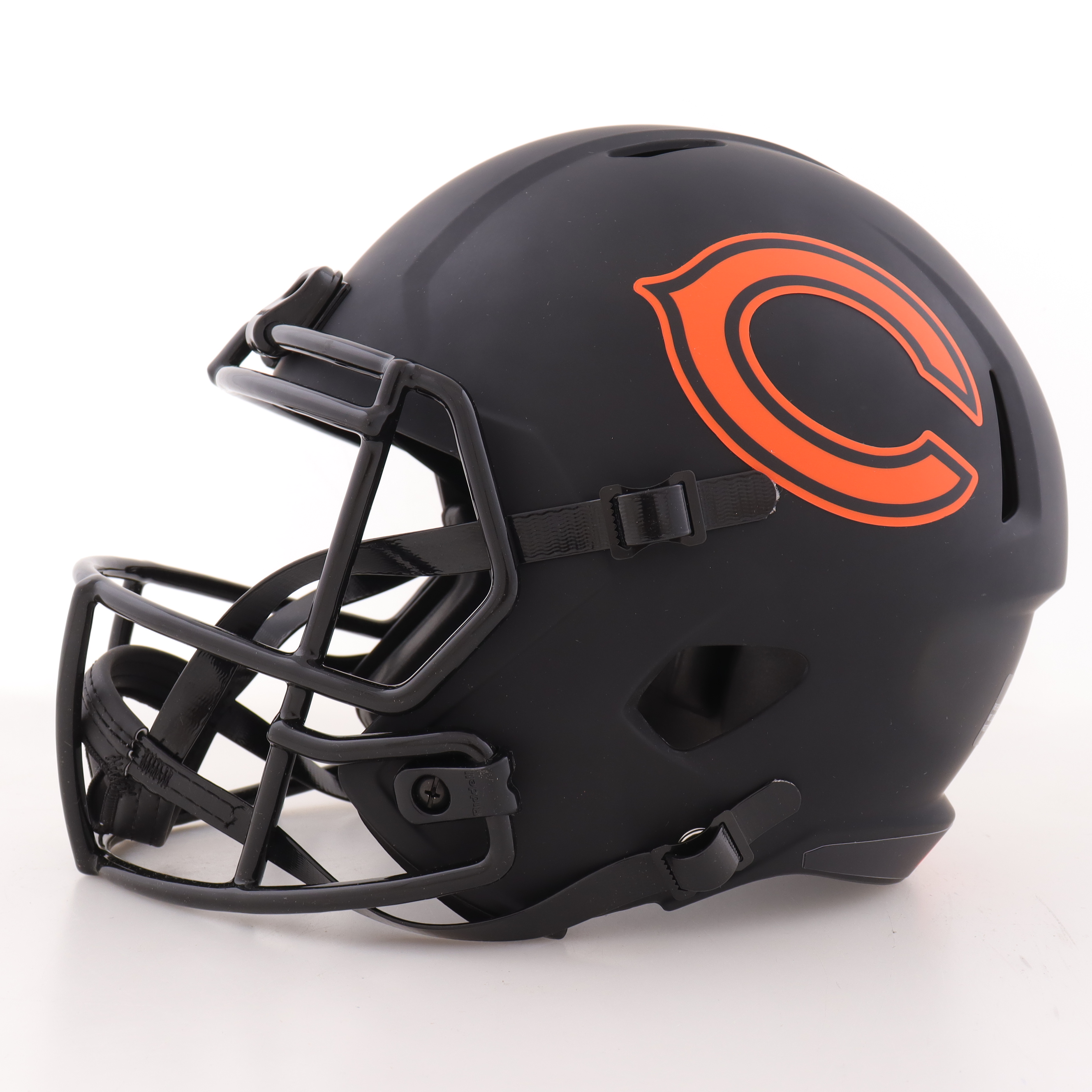 Justin Fields Signed Bears Full-Size Eclipse Alternate Speed Helmet (Beckett) at PristineAuction.com Justin Fields Signed Bears Full-Size Eclipse Alternate Speed Helmet (Beckett) at PristineAuction.com