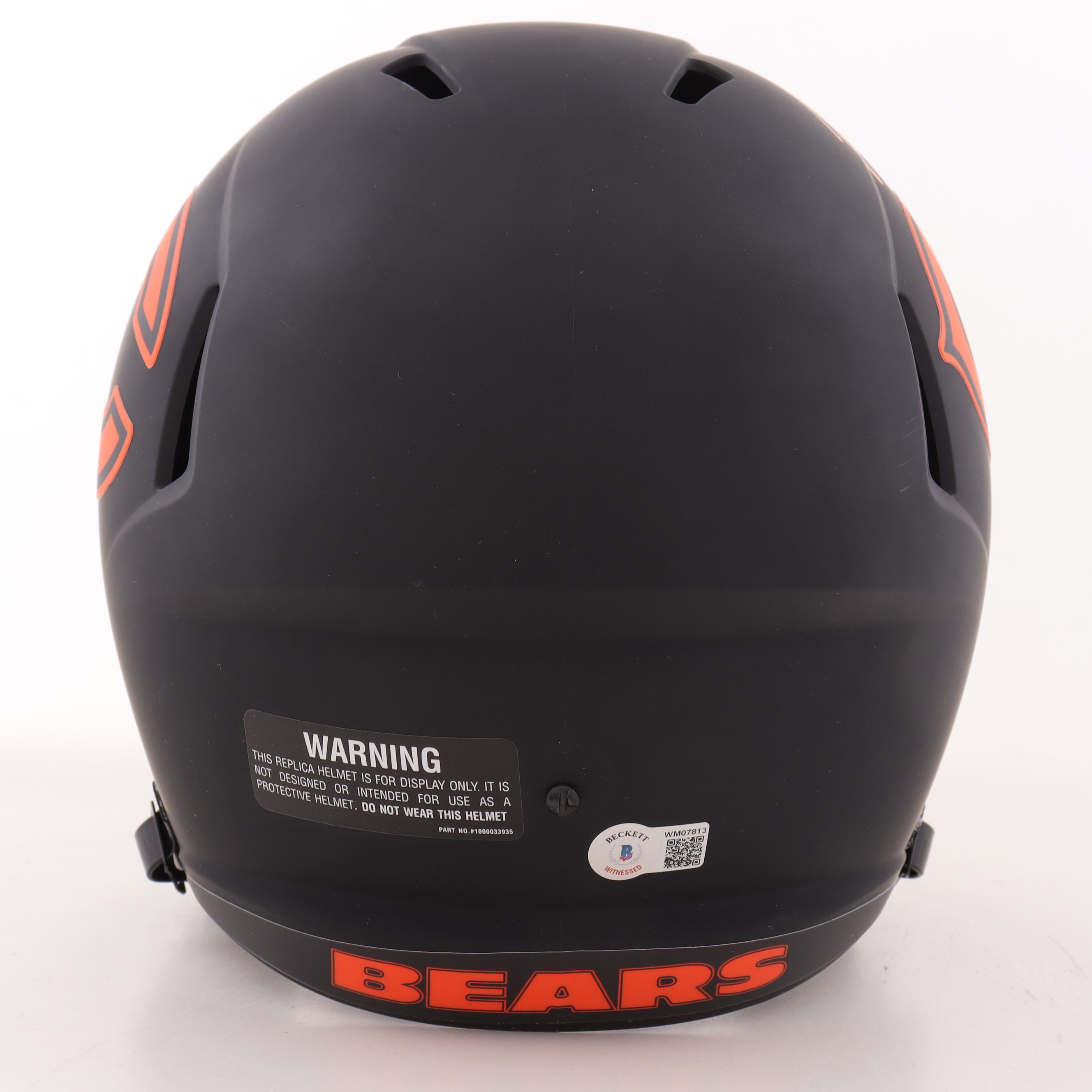 Justin Fields Signed Bears Full-Size Eclipse Alternate Speed Helmet (Beckett) at PristineAuction.com Justin Fields Signed Bears Full-Size Eclipse Alternate Speed Helmet (Beckett) at PristineAuction.com