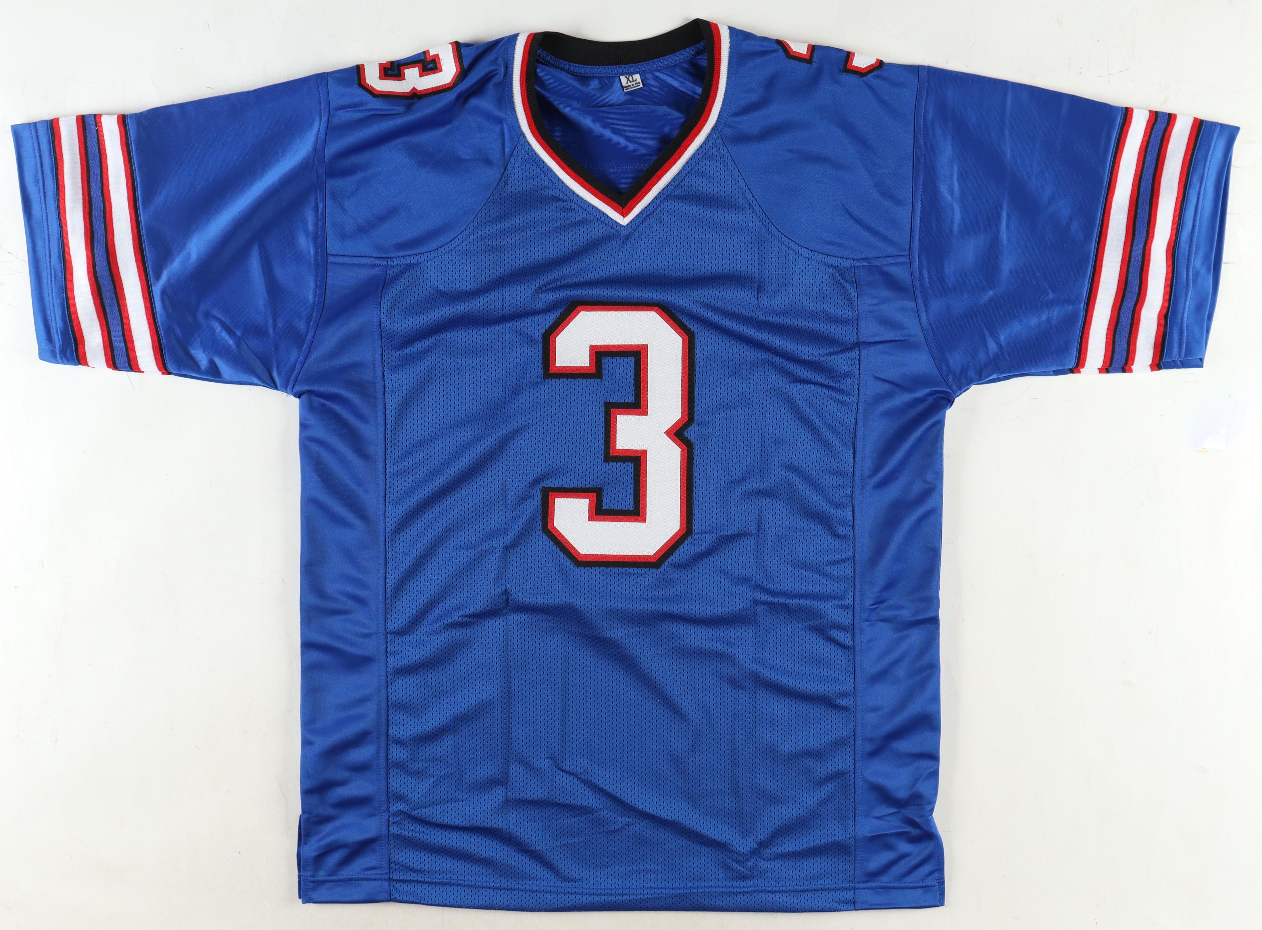 Damar Hamlin Signed Bills Jersey (Beckett) at PristineAuction.com Damar Hamlin Signed Bills Jersey (Beckett) at PristineAuction.com