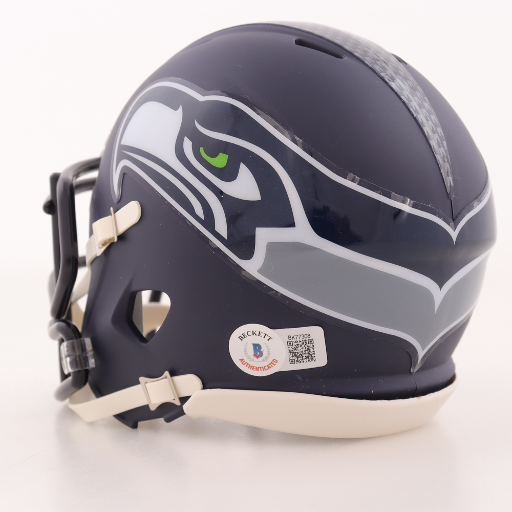 Tariq Woolen Signed Seahawks Speed Mini Helmet (Beckett) at PristineAuction.com Tariq Woolen Signed Seahawks Speed Mini Helmet (Beckett) at PristineAuction.com