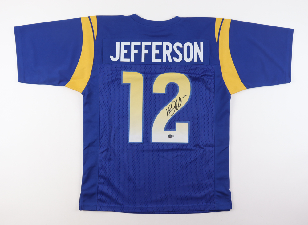 Van Jefferson Signed Jersey (Beckett) at PristineAuction.com Van Jefferson Signed Jersey (Beckett) at PristineAuction.com