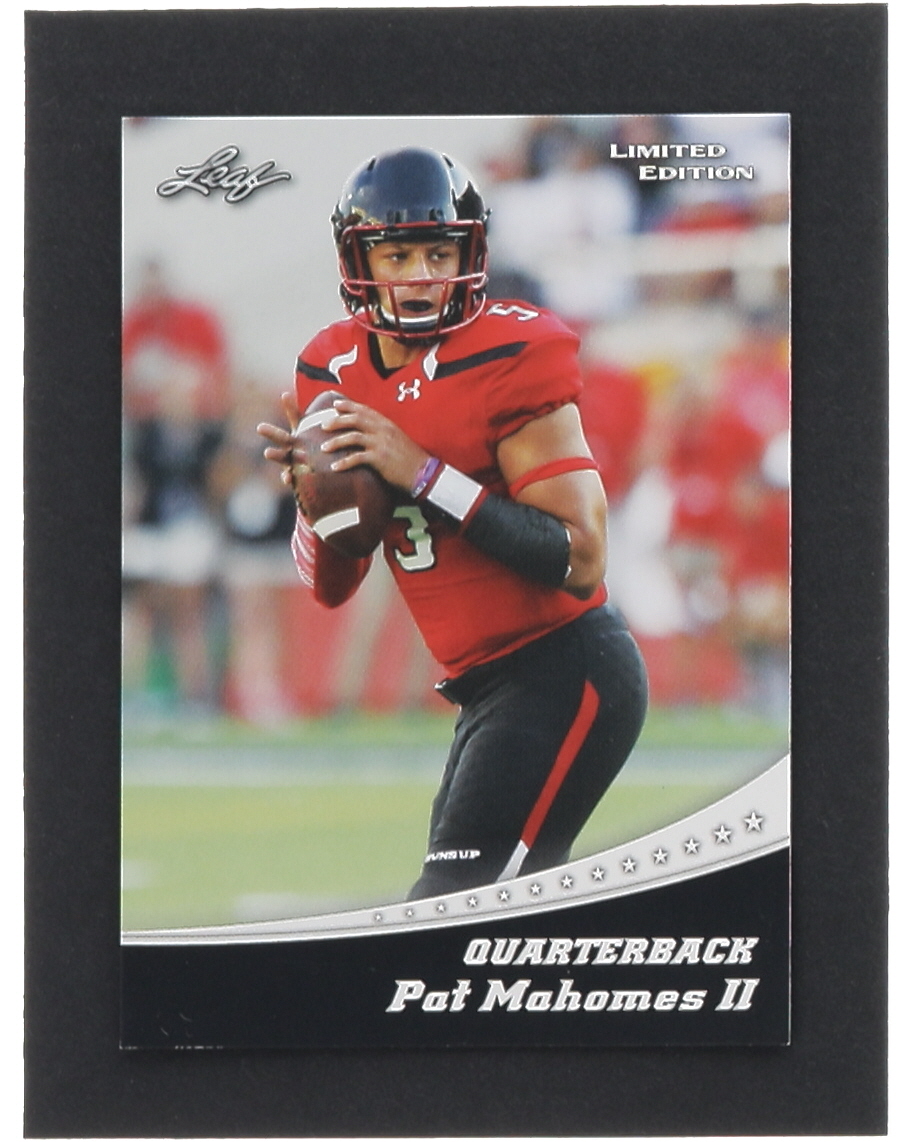 Pat Mahomes II 2017 Leaf Special Release Limited Edition #13 RC at PristineAuction.com Pat Mahomes II 2017 Leaf Special Release Limited Edition #13 RC at PristineAuction.com