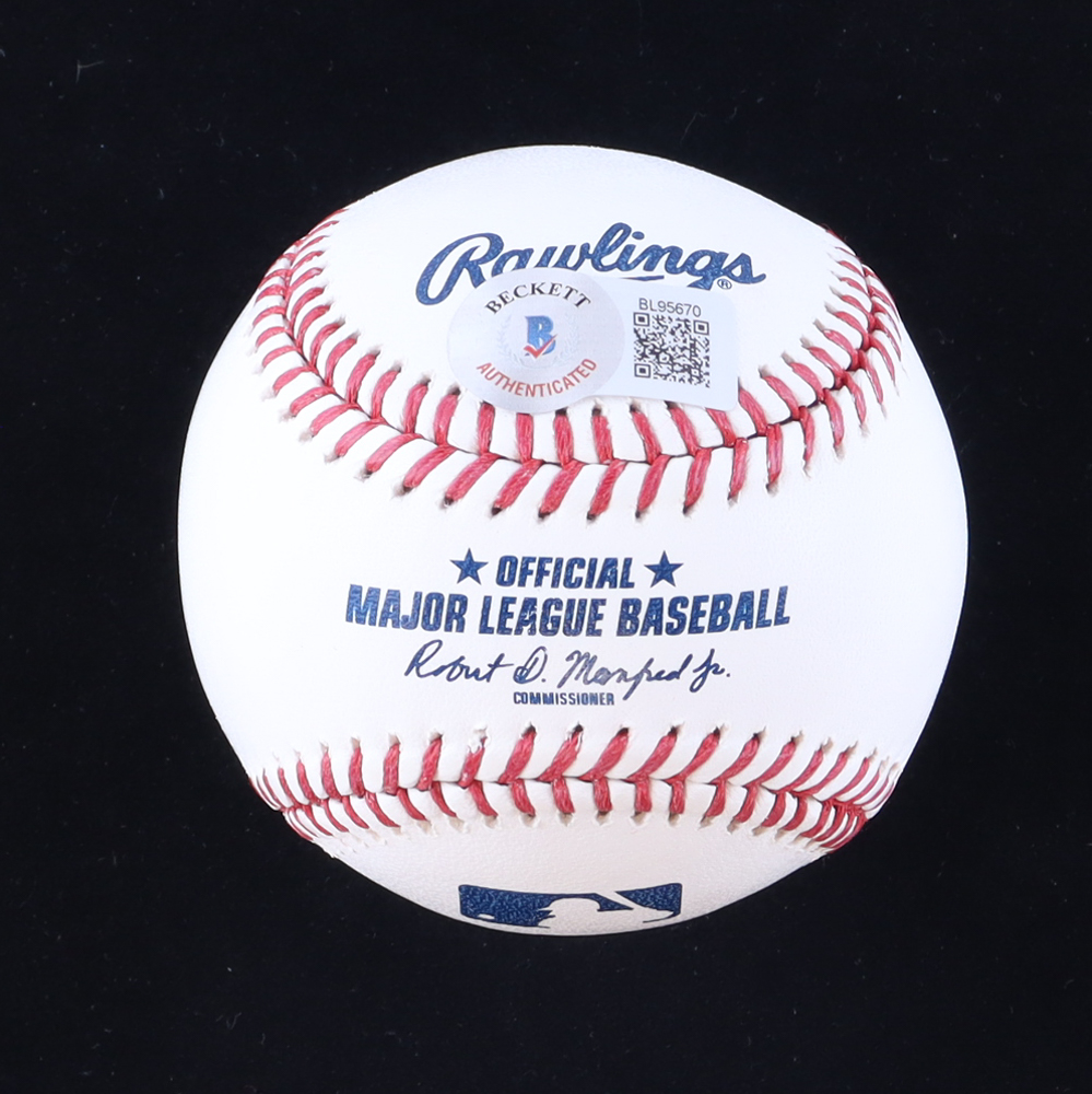 Brian Jordan Signed OML Baseball (Beckett) at PristineAuction.com Brian Jordan Signed OML Baseball (Beckett) at PristineAuction.com