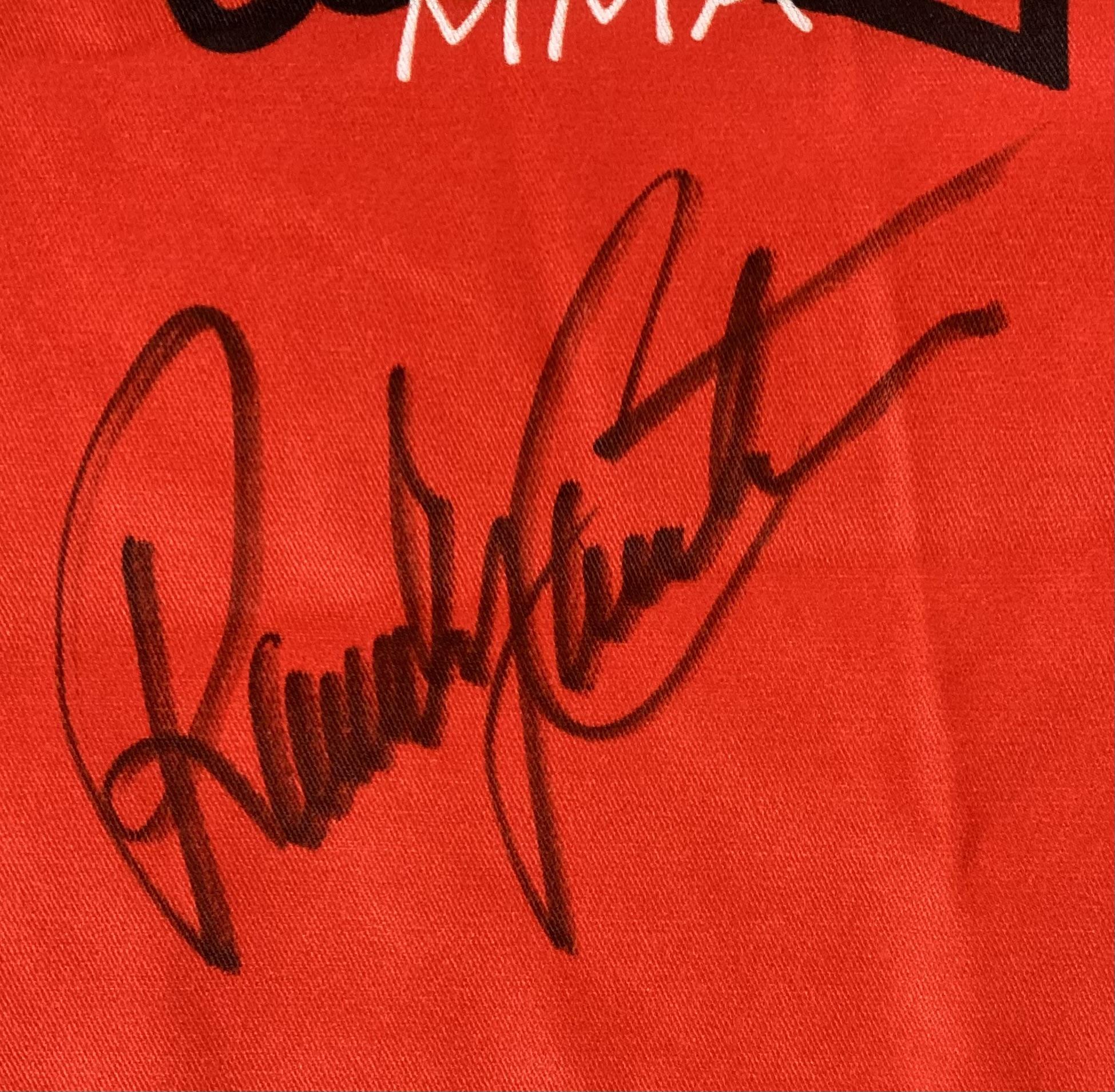 Randy Couture Signed MMA Trunks (Beckett) at PristineAuction.com Randy Couture Signed MMA Trunks (Beckett) at PristineAuction.com