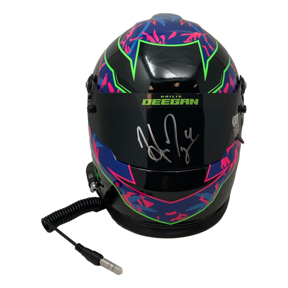 Hailie Deegan Signed NASCAR Full-Size Helmet (Beckett & PA) | Pristine ...