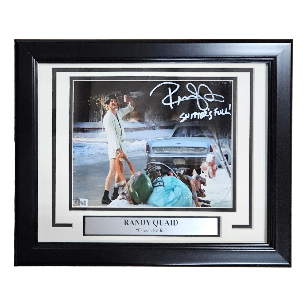 Randy Quaid Signed “National Lampoon’s Christmas Vacation” Custom