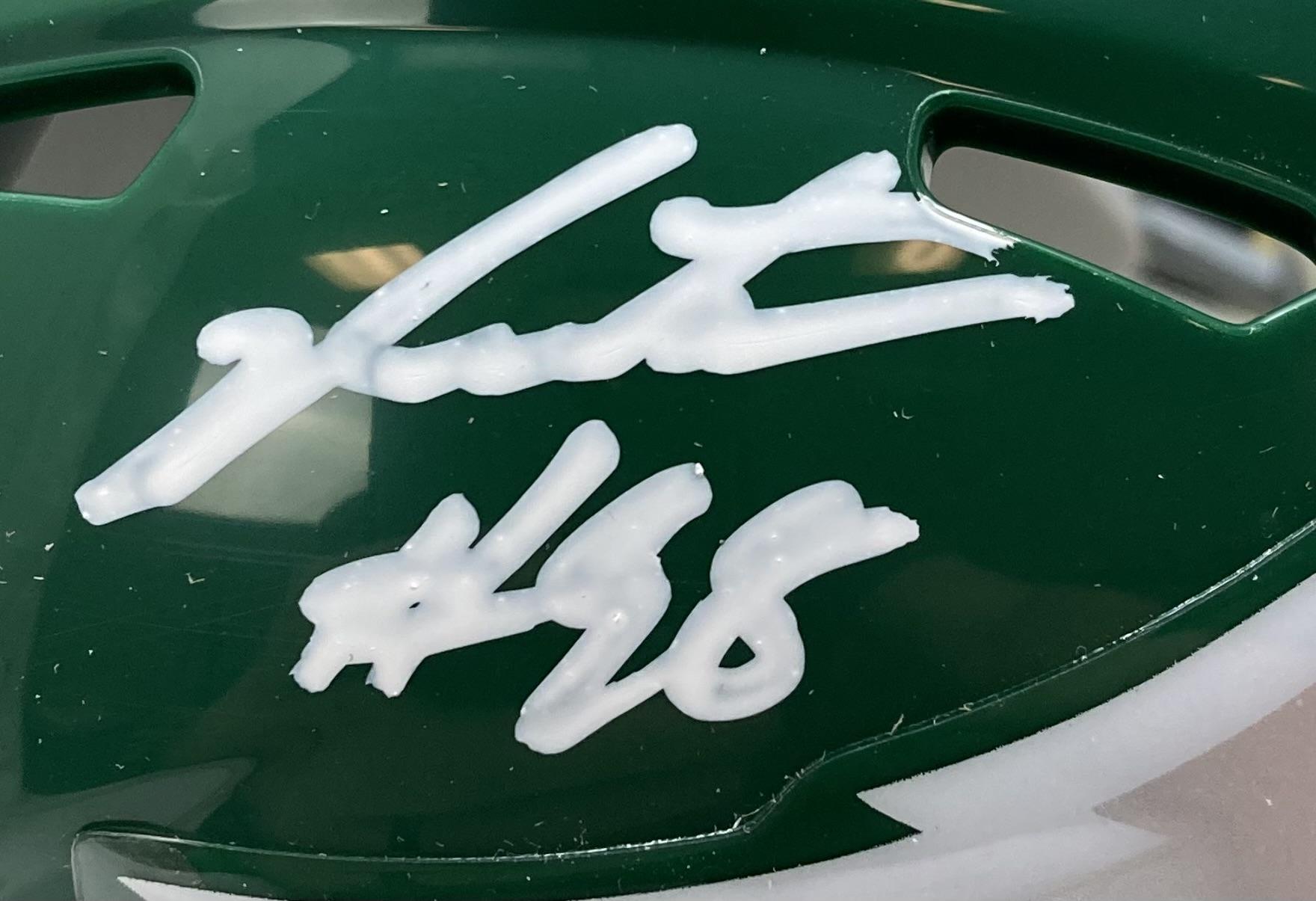 Jalen Carter Signed Eagles Speed Mini Helmet with Display Case (JSA) at PristineAuction.com Jalen Carter Signed Eagles Speed Mini Helmet with Display Case (JSA) at PristineAuction.com