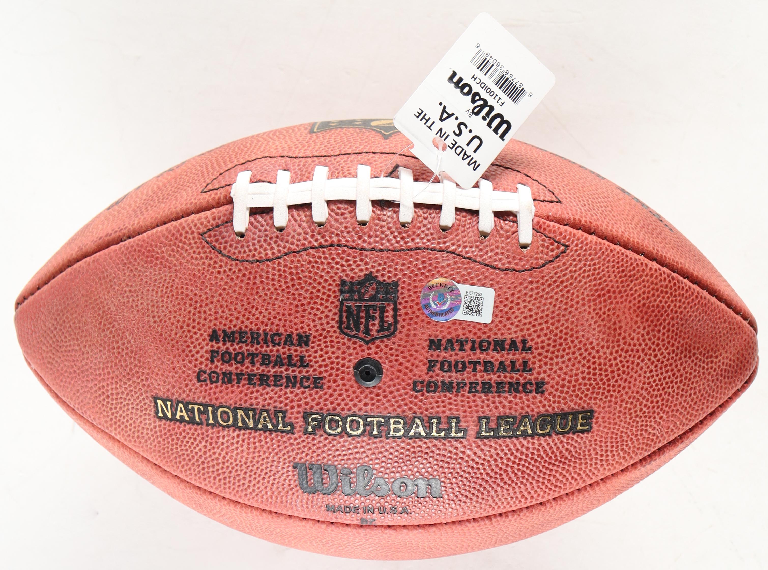 Matt Forte Signed "The Duke" NFL Football (Beckett) at PristineAuction.com Matt Forte Signed "The Duke" NFL Football (Beckett) at PristineAuction.com