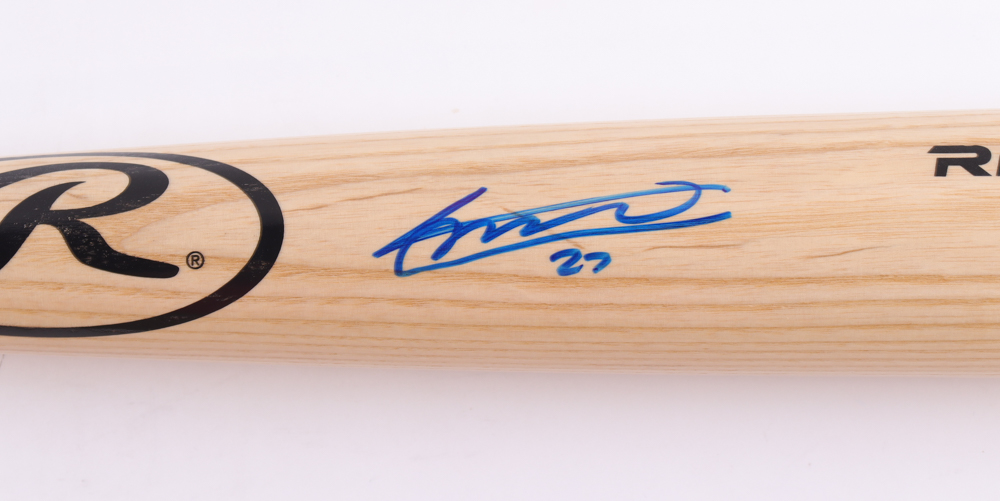 Vladimir Guerrero Jr. Signed Rawlings Baseball Bat (Beckett) at PristineAuction.com Vladimir Guerrero Jr. Signed Rawlings Baseball Bat (Beckett) at PristineAuction.com