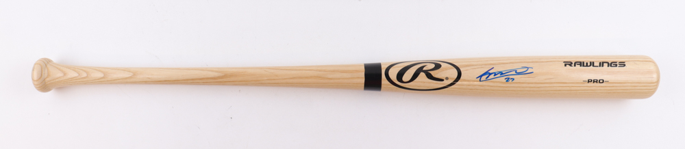 Vladimir Guerrero Jr. Signed Rawlings Baseball Bat (Beckett) at PristineAuction.com Vladimir Guerrero Jr. Signed Rawlings Baseball Bat (Beckett) at PristineAuction.com