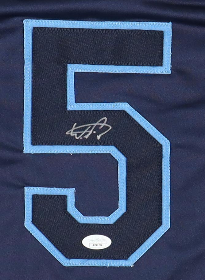 Wander Franco Signed Jersey (JSA) at PristineAuction.com Wander Franco Signed Jersey (JSA) at PristineAuction.com