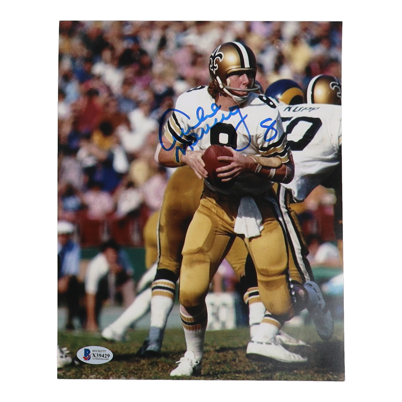 Archie Manning Signed Saints 8x10 Photo (Beckett) at PristineAuction.com Archie Manning Signed Saints 8x10 Photo (Beckett) at PristineAuction.com