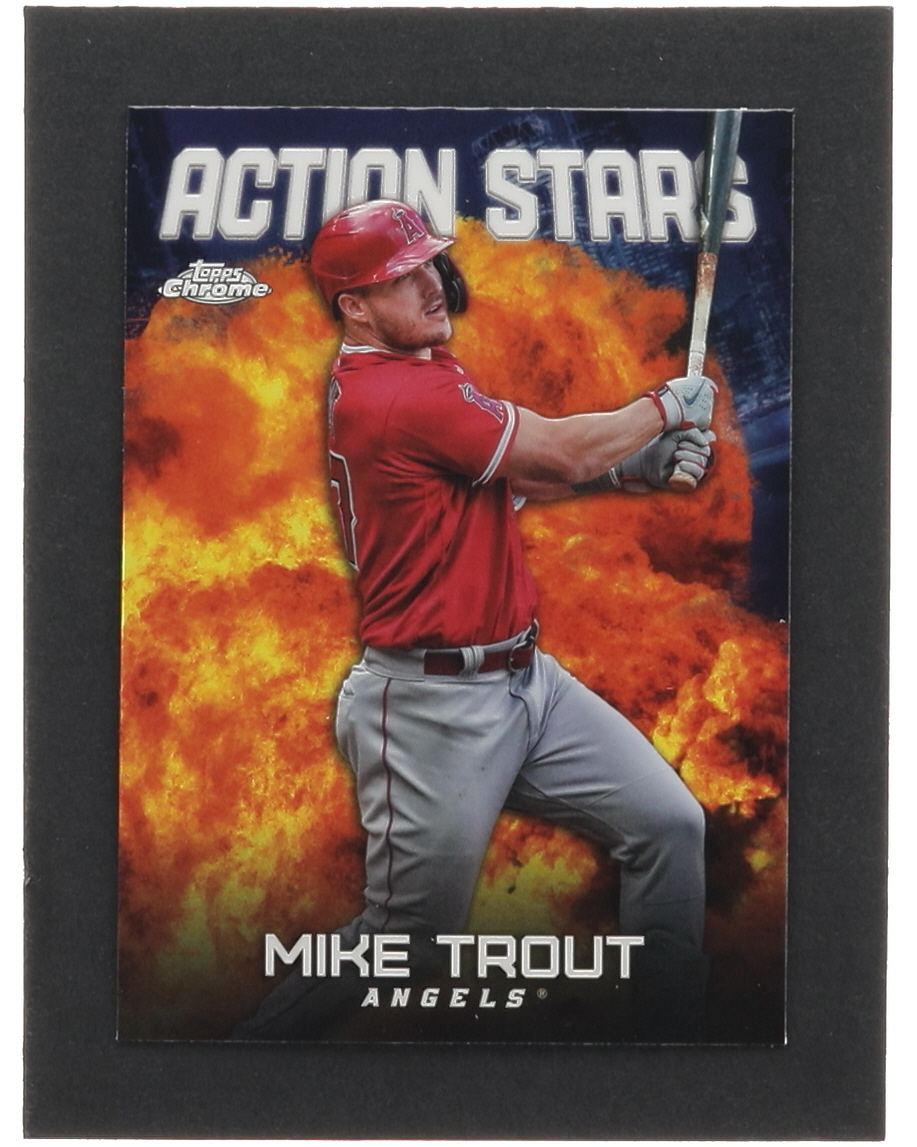 Mike Trout 2023 Topps Chrome Update Action Stars #ASC29 at PristineAuction.com Mike Trout 2023 Topps Chrome Update Action Stars #ASC29 at PristineAuction.com