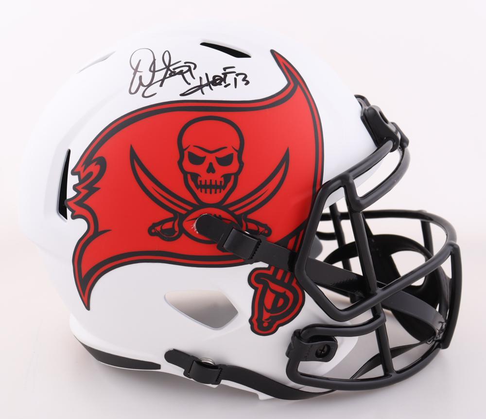 Warren Sapp Signed Buccaneers Full-Size Lunar Eclipse Alternate Speed Helmet Inscribed "HOF '13" (Fanatics) at PristineAuction.com Warren Sapp Signed Buccaneers Full-Size Lunar Eclipse Alternate Speed Helmet Inscribed "HOF '13" (Fanatics) at PristineAuction.com