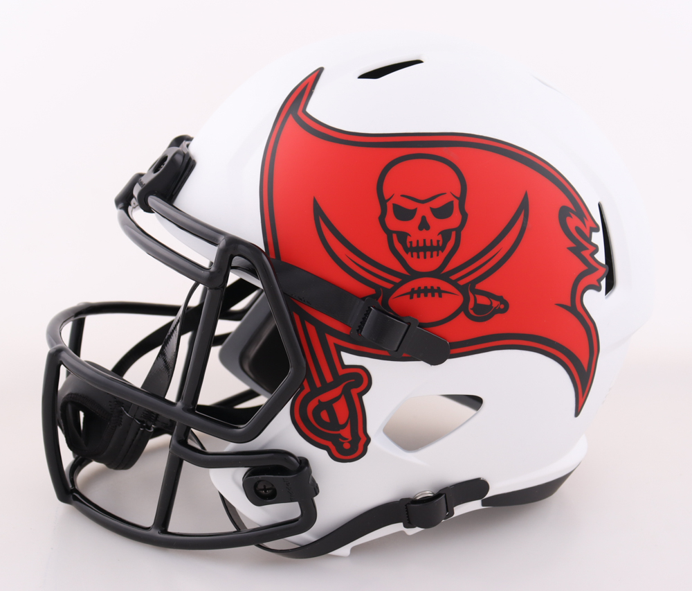 Warren Sapp Signed Buccaneers Full-Size Lunar Eclipse Alternate Speed Helmet Inscribed "HOF '13" (Fanatics) at PristineAuction.com Warren Sapp Signed Buccaneers Full-Size Lunar Eclipse Alternate Speed Helmet Inscribed "HOF '13" (Fanatics) at PristineAuction.com