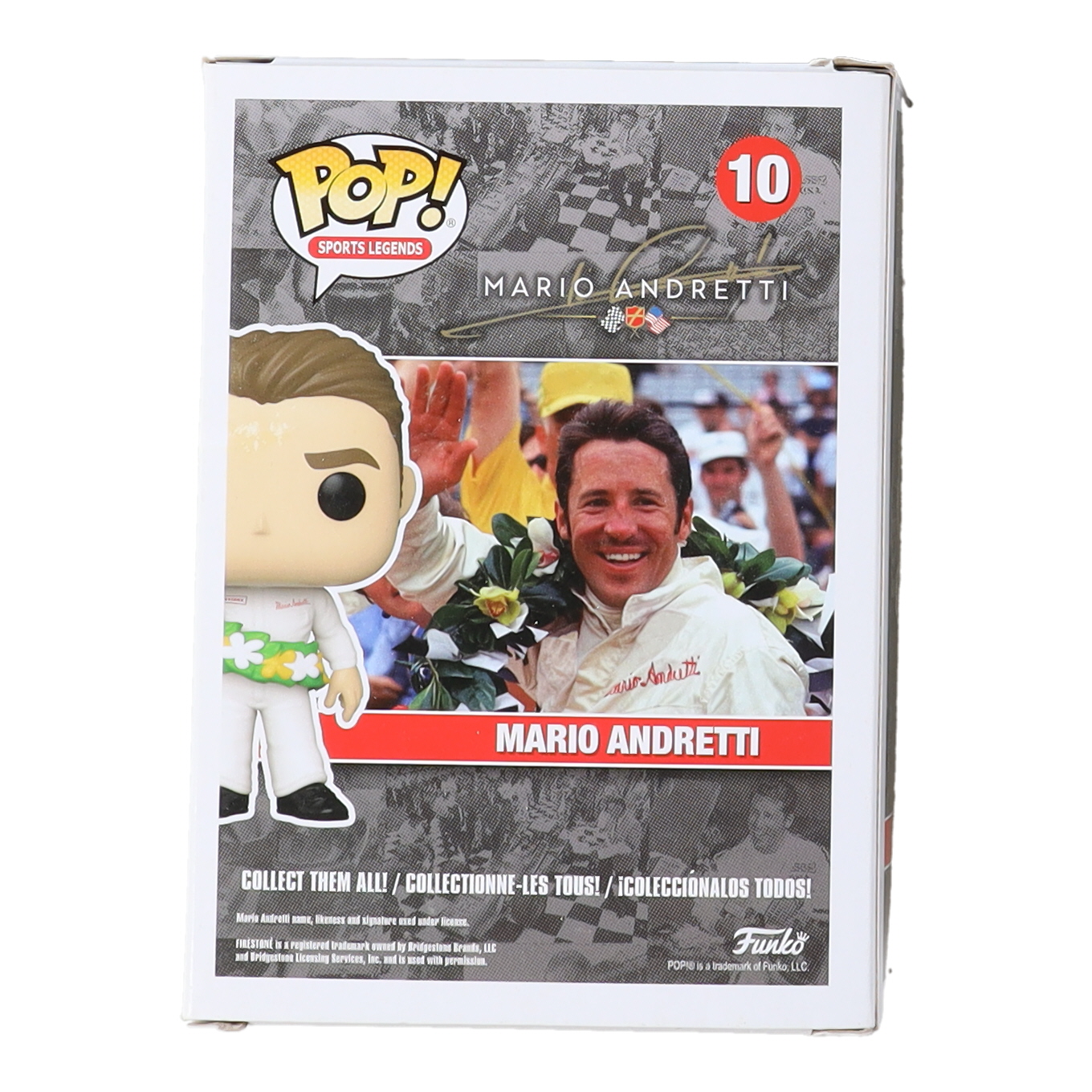 Mario Andretti Signed #10 Mario Andretti Funko Pop! Vinyl Figure (PSA) at PristineAuction.com Mario Andretti Signed #10 Mario Andretti Funko Pop! Vinyl Figure (PSA) at PristineAuction.com