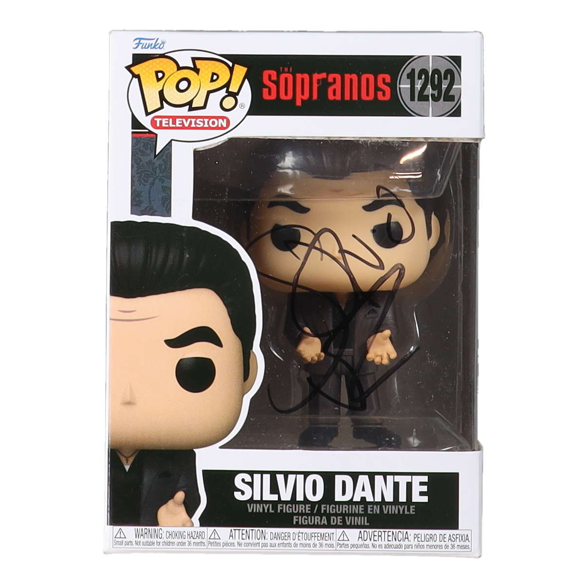 Steven Van Zandt Signed "Sopranos" #1292 Silvio Dante Funko Pop! Vinyl Figure (Beckett) at PristineAuction.com Steven Van Zandt Signed "Sopranos" #1292 Silvio Dante Funko Pop! Vinyl Figure (Beckett) at PristineAuction.com