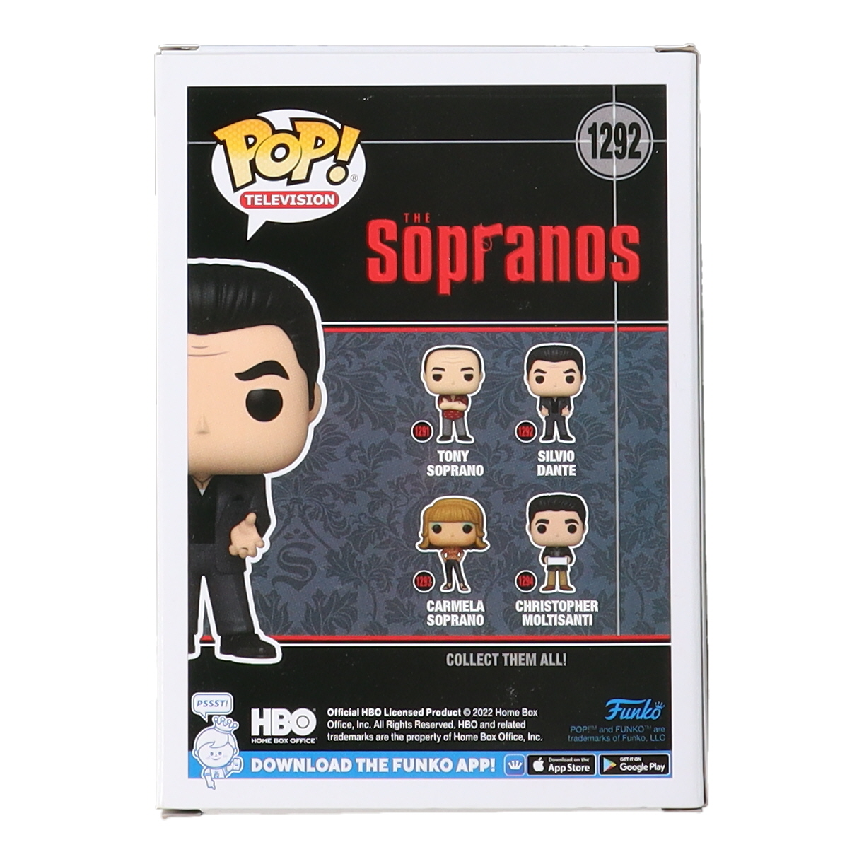 Steven Van Zandt Signed "Sopranos" #1292 Silvio Dante Funko Pop! Vinyl Figure (Beckett) at PristineAuction.com Steven Van Zandt Signed "Sopranos" #1292 Silvio Dante Funko Pop! Vinyl Figure (Beckett) at PristineAuction.com