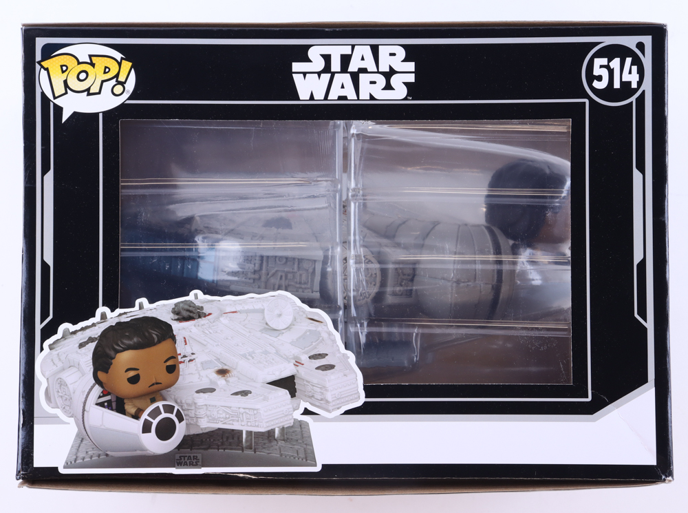 Billy Dee Williams Signed "Star Wars" #514 Lando Carlrissian In The Millennium Falcon Funko Pop! Vinyl Figure Inscribed "Lando" (JSA) at PristineAuction.com Billy Dee Williams Signed "Star Wars" #514 Lando Carlrissian In The Millennium Falcon Funko Pop! Vinyl Figure Inscribed "Lando" (JSA) at PristineAuction.com