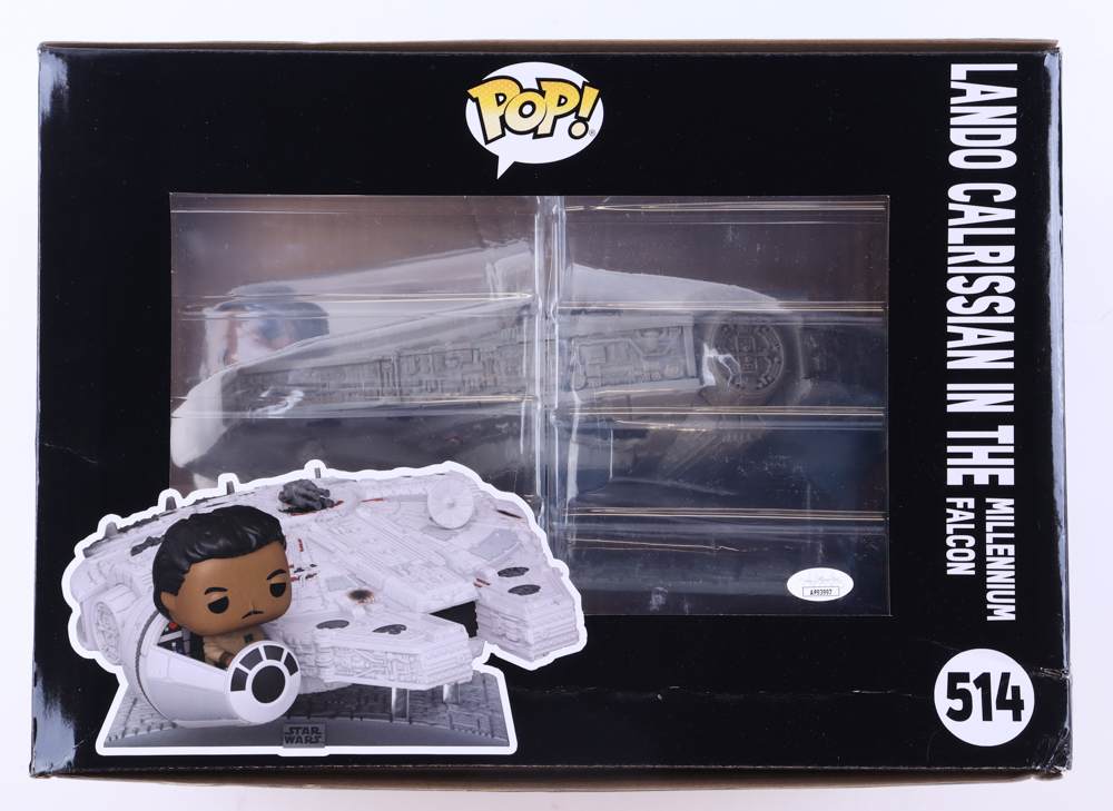 Billy Dee Williams Signed "Star Wars" #514 Lando Carlrissian In The Millennium Falcon Funko Pop! Vinyl Figure Inscribed "Lando" (JSA) at PristineAuction.com Billy Dee Williams Signed "Star Wars" #514 Lando Carlrissian In The Millennium Falcon Funko Pop! Vinyl Figure Inscribed "Lando" (JSA) at PristineAuction.com