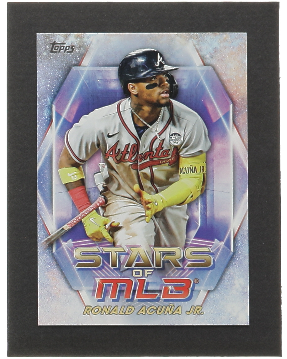 Ronald Acuna Jr. 2023 Topps Stars of the MLB #SMLB3 at PristineAuction.com Ronald Acuna Jr. 2023 Topps Stars of the MLB #SMLB3 at PristineAuction.com