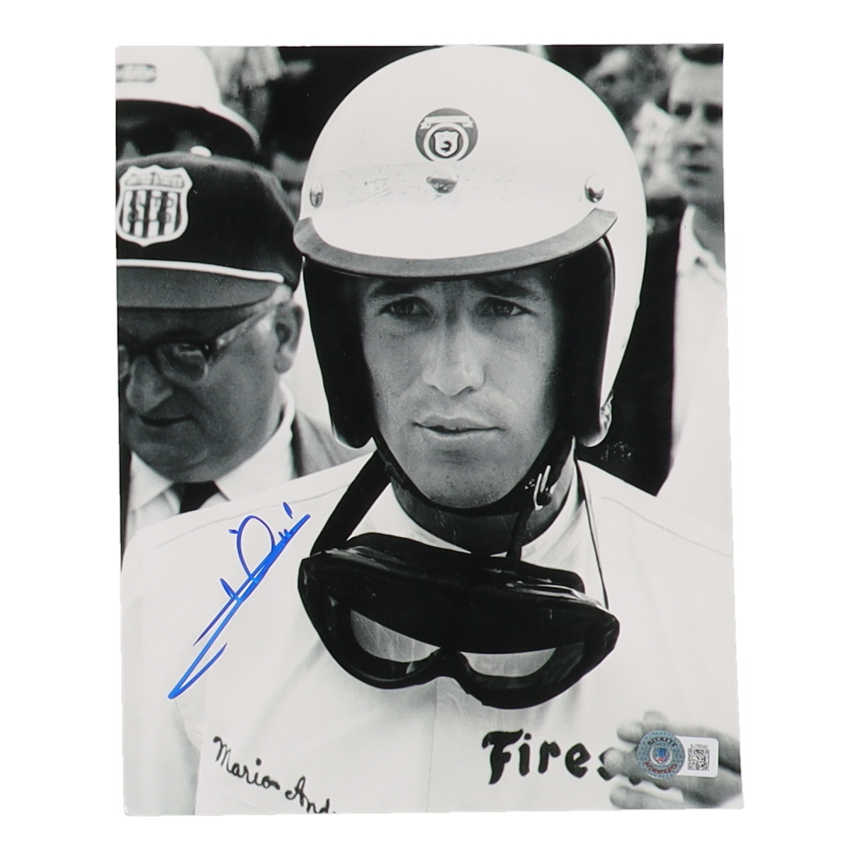 Mario Andretti Signed 8x10 Photo (Beckett) at PristineAuction.com Mario Andretti Signed 8x10 Photo (Beckett) at PristineAuction.com