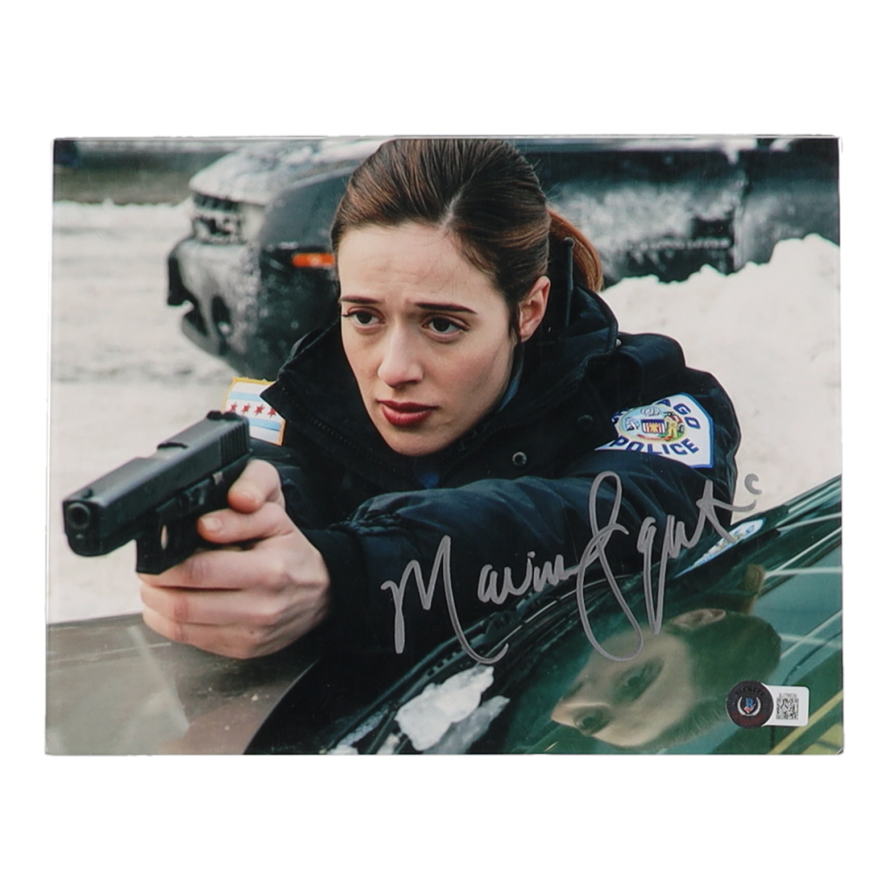 Marina Squerciati Signed "Chicago P.D." 8x10 Photo (Beckett) Pristine