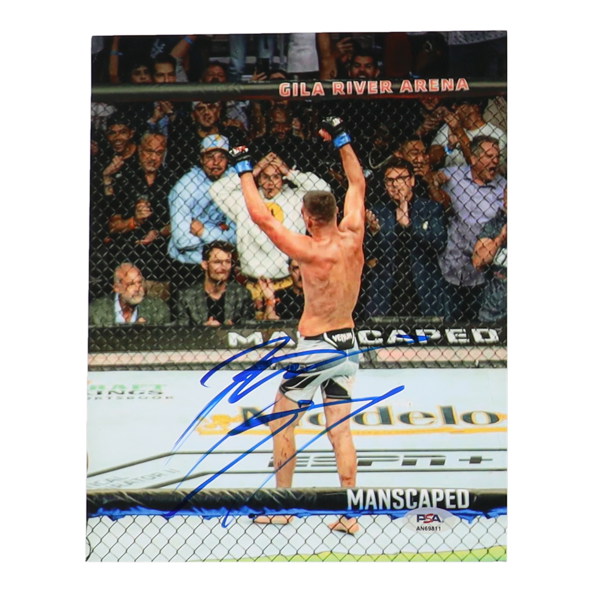 Nate Diaz Signed UFC 8x10 Photo (PSA) at PristineAuction.com Nate Diaz Signed UFC 8x10 Photo (PSA) at PristineAuction.com