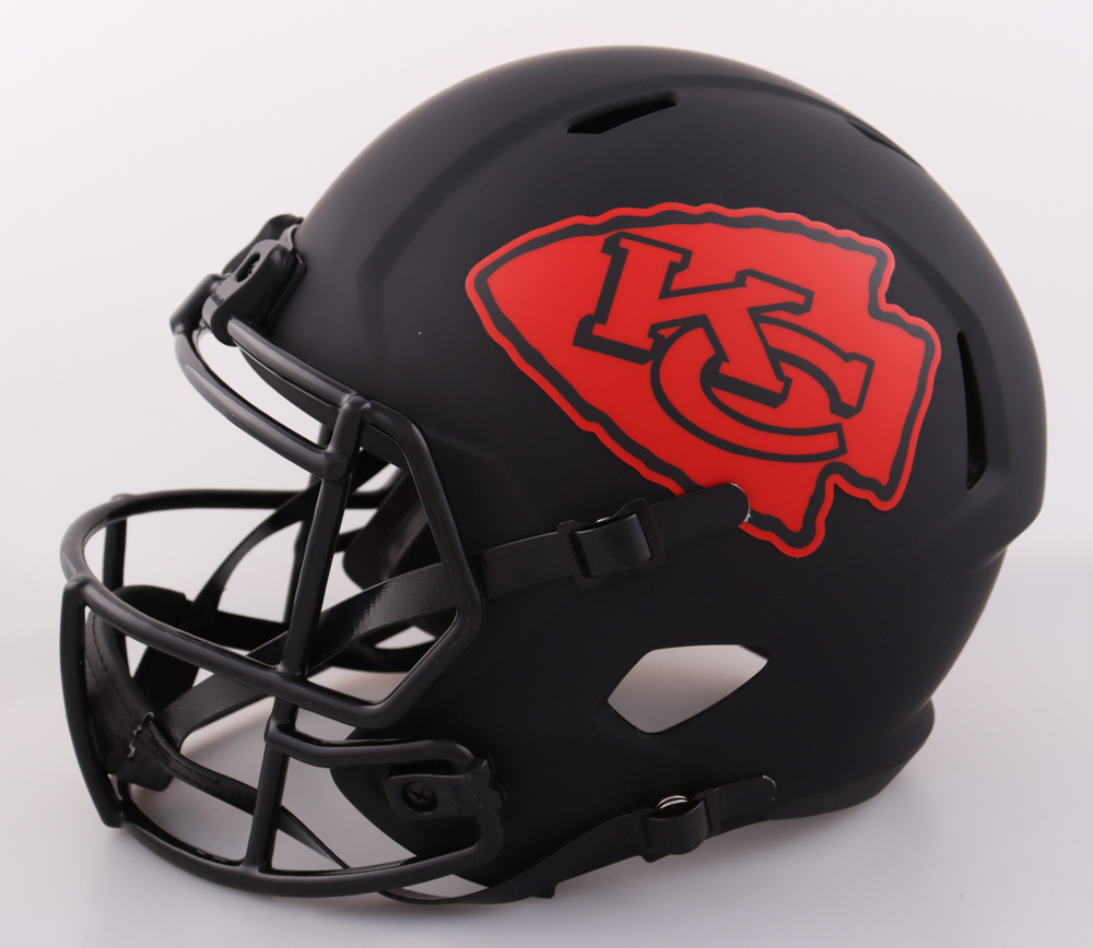 Patrick Mahomes Signed Chiefs Full-Size Eclipse Alternate Speed Helmet (Beckett) at PristineAuction.com Patrick Mahomes Signed Chiefs Full-Size Eclipse Alternate Speed Helmet (Beckett) at PristineAuction.com