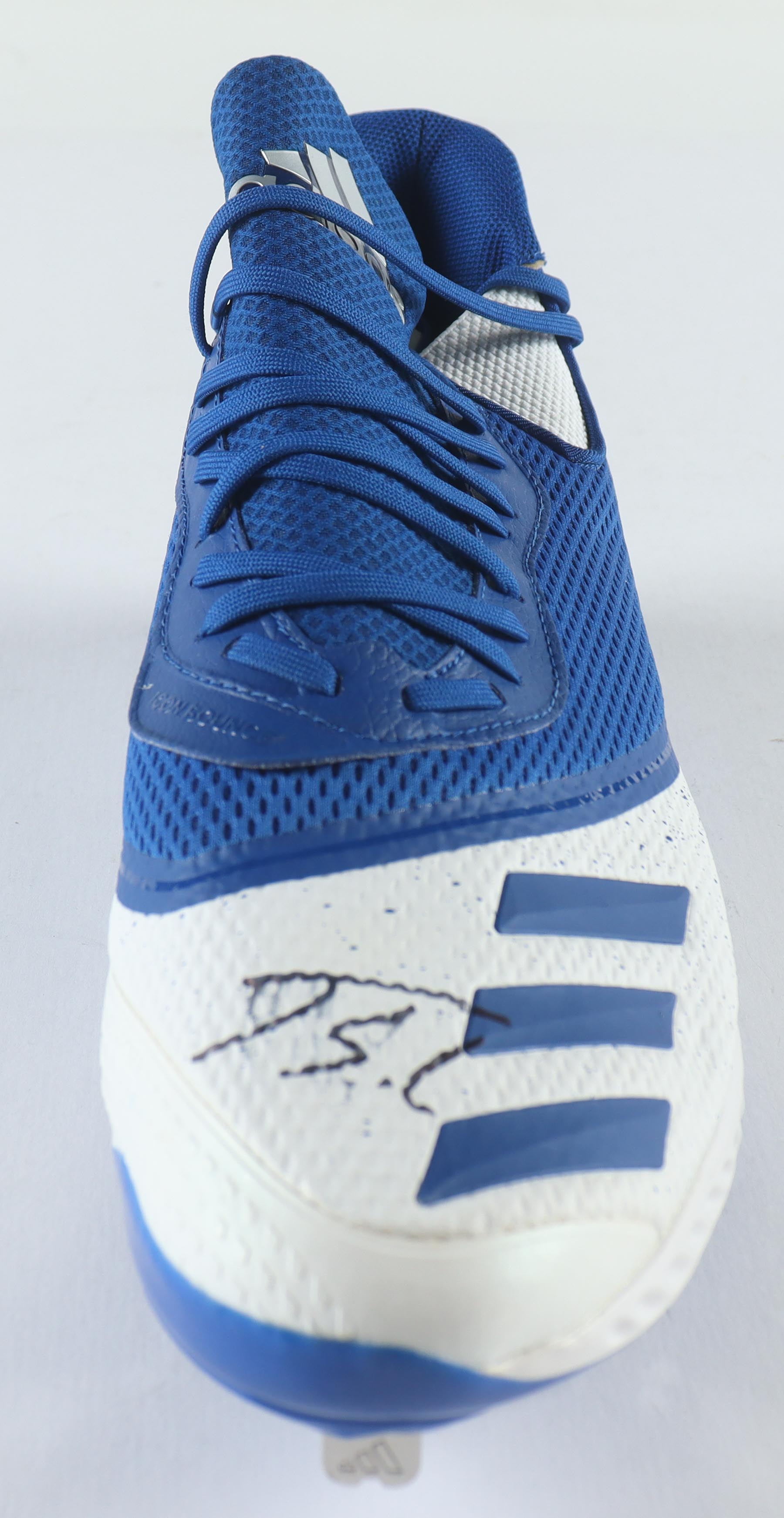 Jorge Soler Signed Adidas Baseball Cleat (Beckett) at PristineAuction.com Jorge Soler Signed Adidas Baseball Cleat (Beckett) at PristineAuction.com