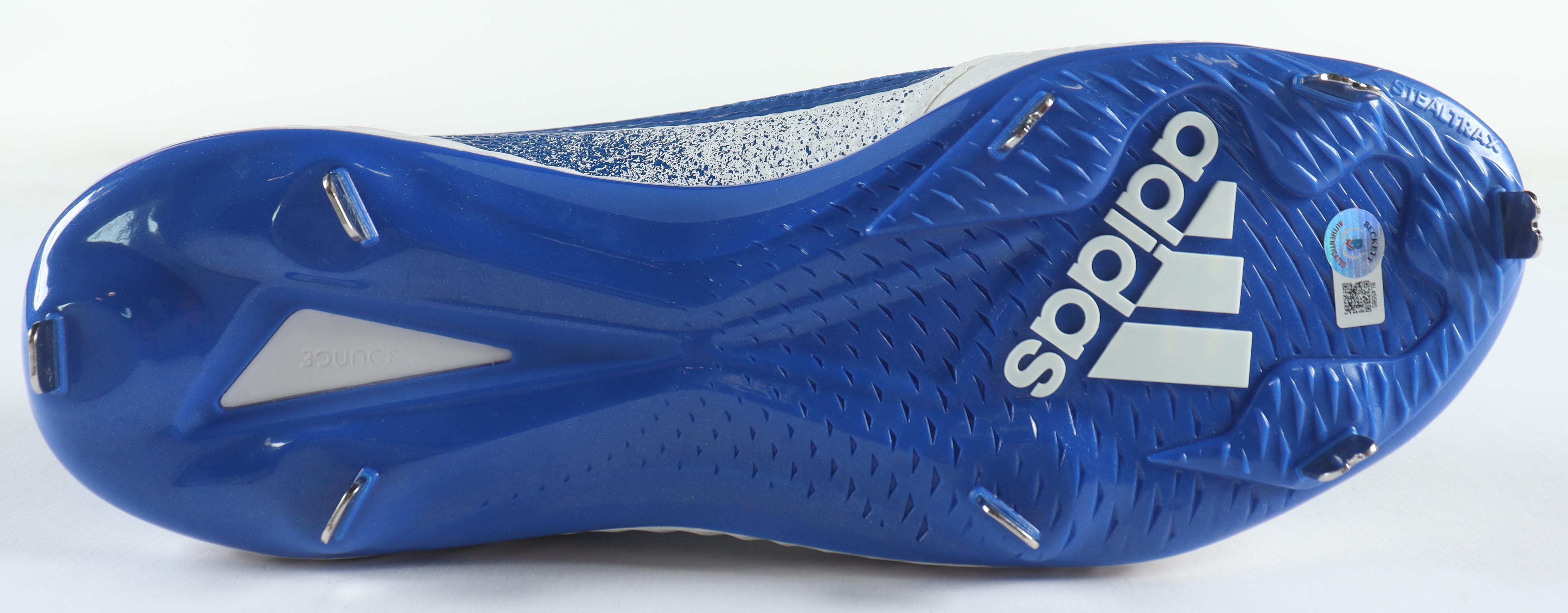 Jorge Soler Signed Adidas Baseball Cleat (Beckett) at PristineAuction.com Jorge Soler Signed Adidas Baseball Cleat (Beckett) at PristineAuction.com