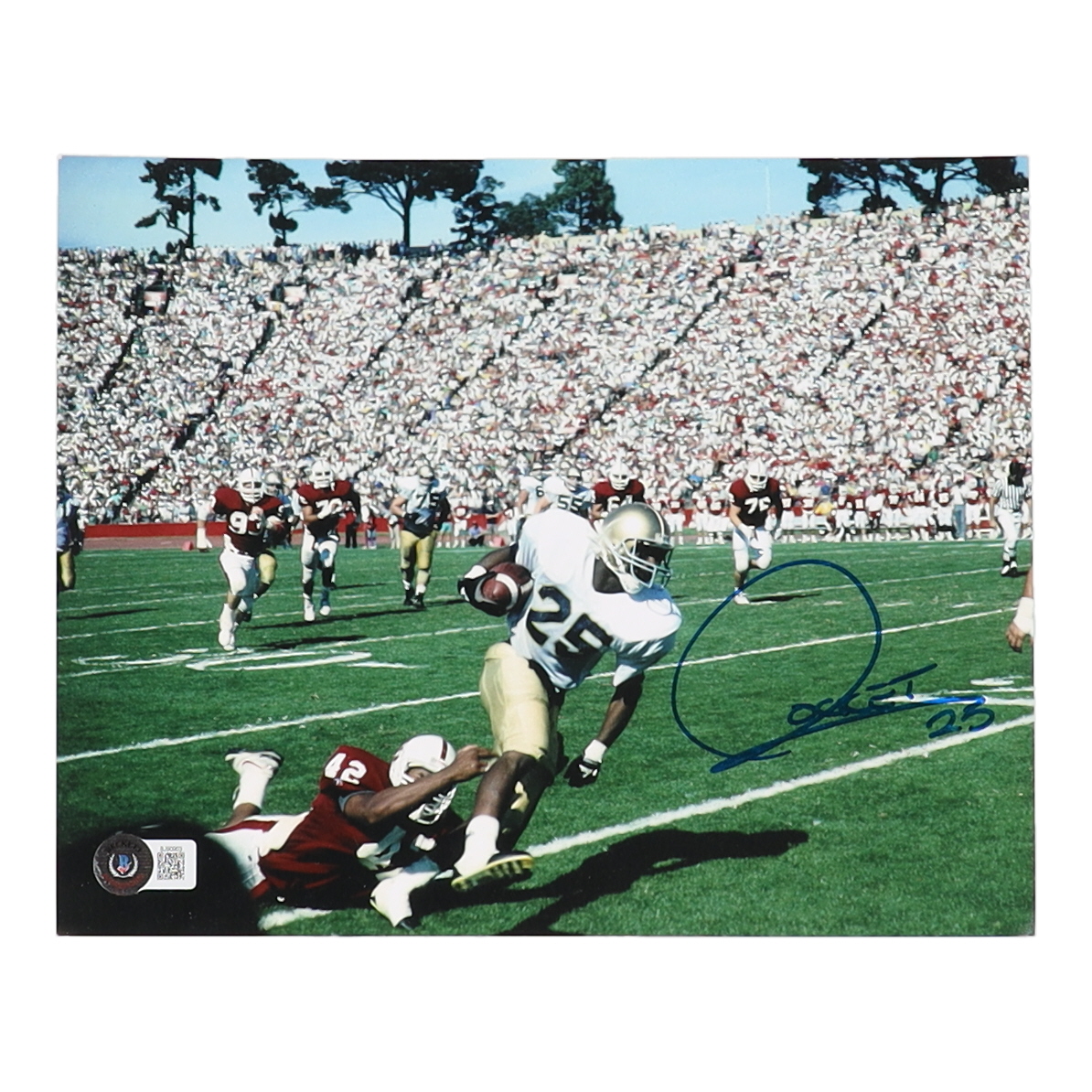Raghib "Rocket" Ismail Signed Notre Dame Fighting Irish 8x10 Photo (Beckett) at PristineAuction.com Raghib "Rocket" Ismail Signed Notre Dame Fighting Irish 8x10 Photo (Beckett) at PristineAuction.com