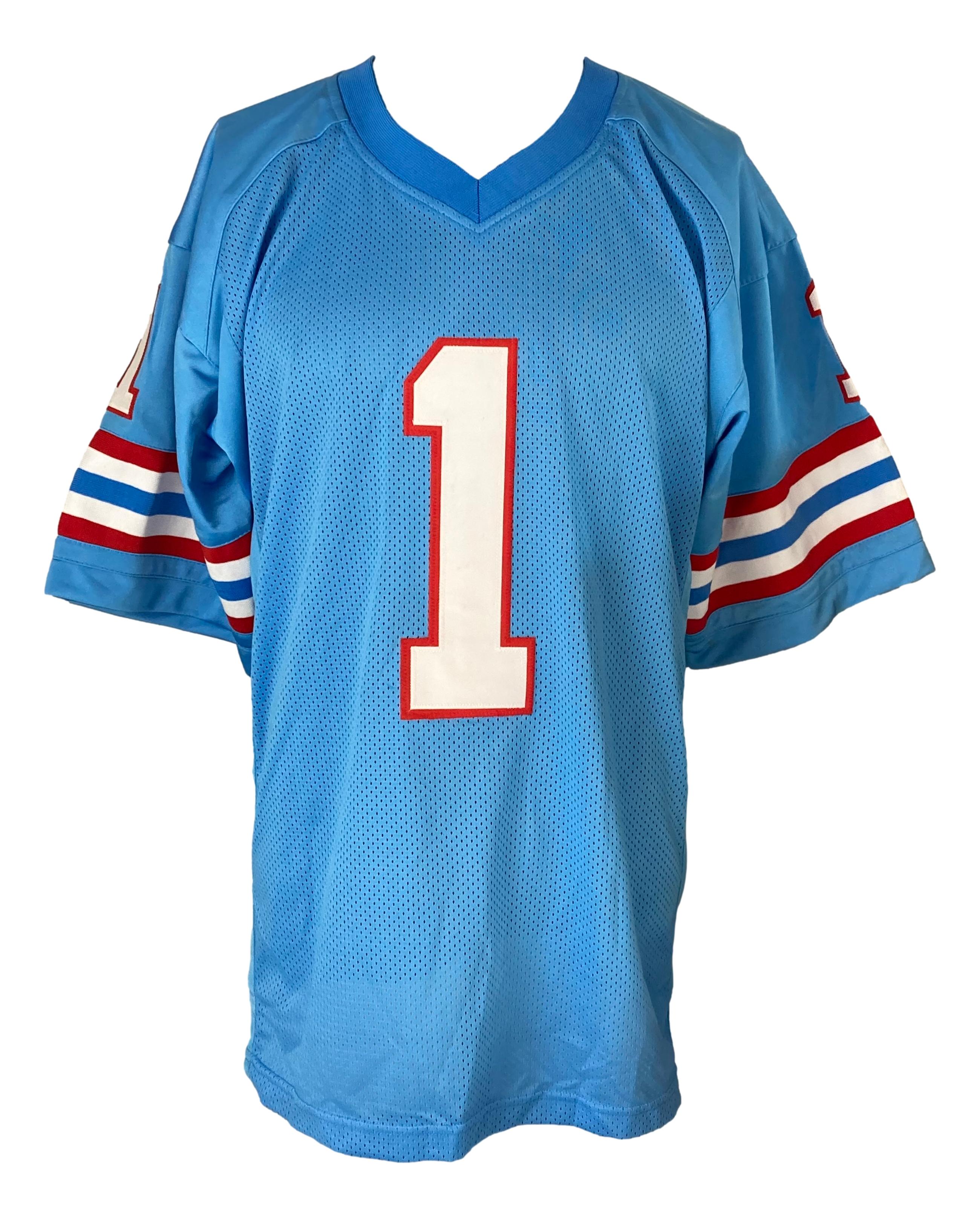 Warren Moon Signed Jersey Inscribed "HOF 06" (PSA) at PristineAuction.com Warren Moon Signed Jersey Inscribed "HOF 06" (PSA) at PristineAuction.com