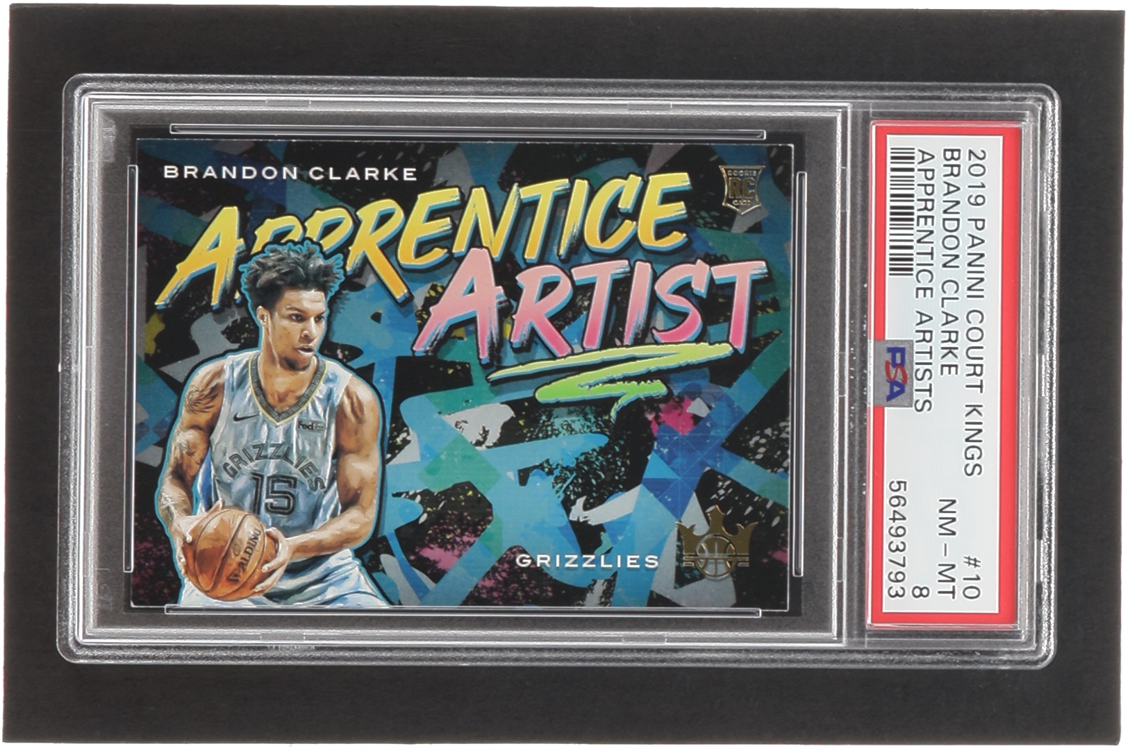 Brandon Clarke 2019-20 Court Kings Apprentice Artists #10 RC (PSA 8) at PristineAuction.com Brandon Clarke 2019-20 Court Kings Apprentice Artists #10 RC (PSA 8) at PristineAuction.com