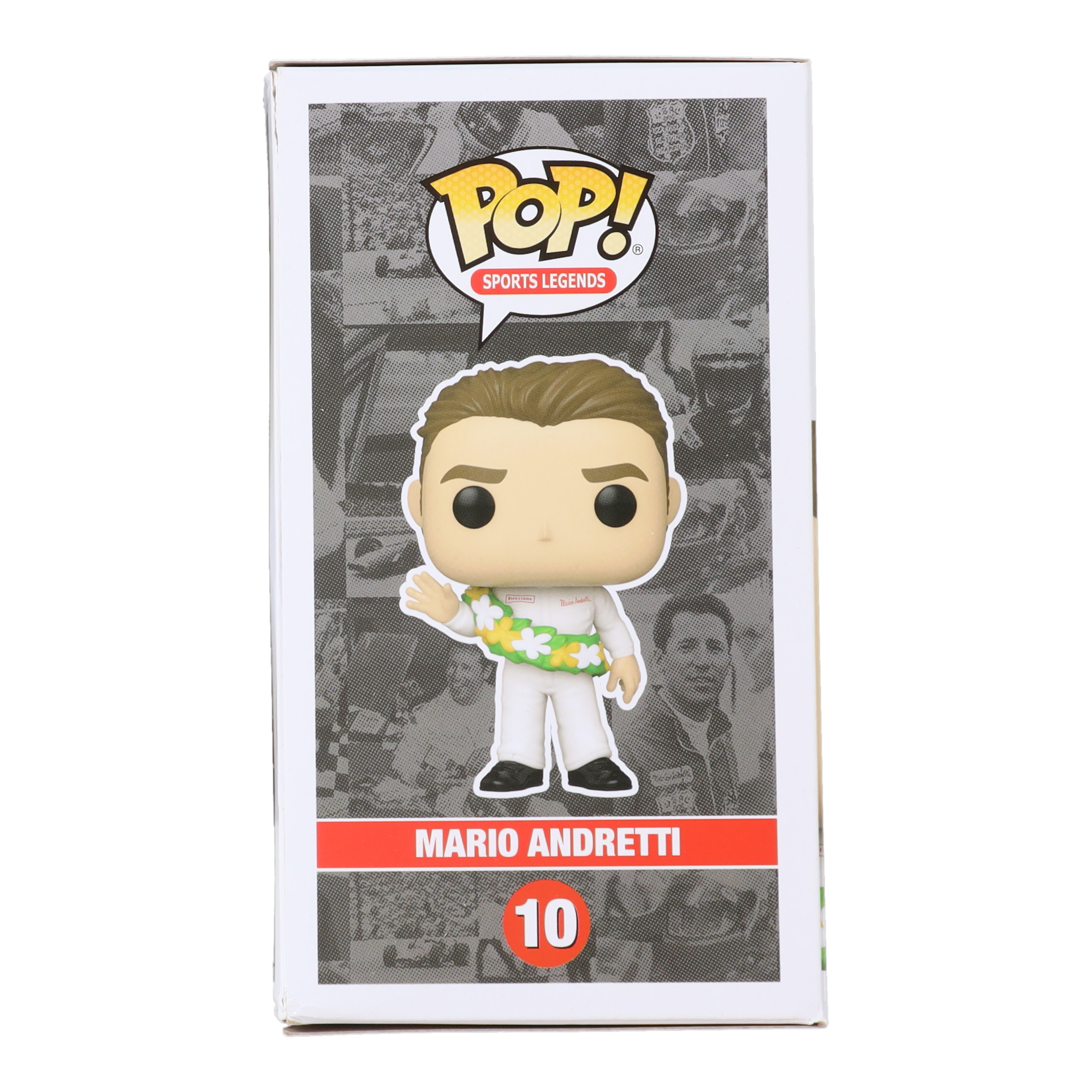 Mario Andretti Signed #10 Mario Andretti Funko Pop! Vinyl Figure (Beckett) at PristineAuction.com Mario Andretti Signed #10 Mario Andretti Funko Pop! Vinyl Figure (Beckett) at PristineAuction.com