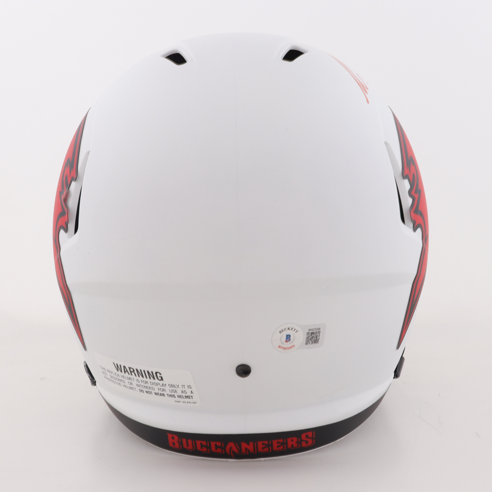 Mike Evans Signed Buccaneers Full-Size Lunar Eclipse Alternate Speed Helmet (Beckett) at PristineAuction.com Mike Evans Signed Buccaneers Full-Size Lunar Eclipse Alternate Speed Helmet (Beckett) at PristineAuction.com