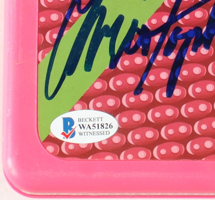 "Back To The Future Part II" Full-Size Hover Board Signed by (4) with Christopher Lloyd, Michael J Fox, Lea Thompson & Tom Wilson (Beckett) at PristineAuction.com "Back To The Future Part II" Full-Size Hover Board Signed by (4) with Christopher Lloyd, Michael J Fox, Lea Thompson & Tom Wilson (Beckett) at PristineAuction.com