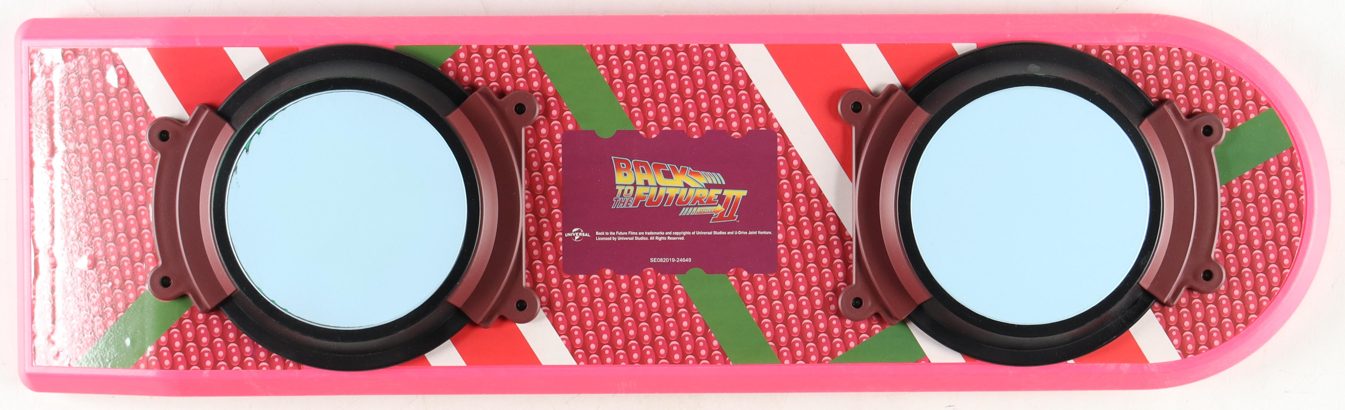 "Back To The Future Part II" Full-Size Hover Board Signed by (4) with Christopher Lloyd, Michael J Fox, Lea Thompson & Tom Wilson (Beckett) at PristineAuction.com "Back To The Future Part II" Full-Size Hover Board Signed by (4) with Christopher Lloyd, Michael J Fox, Lea Thompson & Tom Wilson (Beckett) at PristineAuction.com