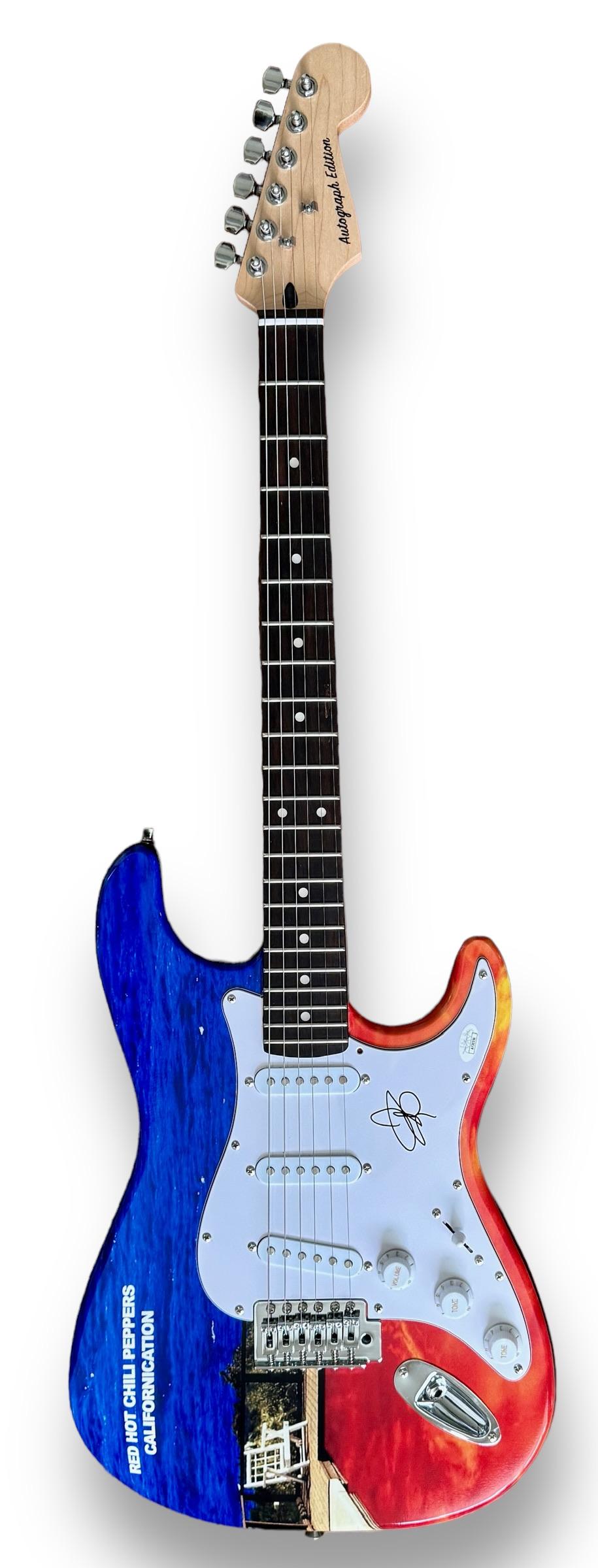 John Frusciante Signed Red Hot Chili Peppers