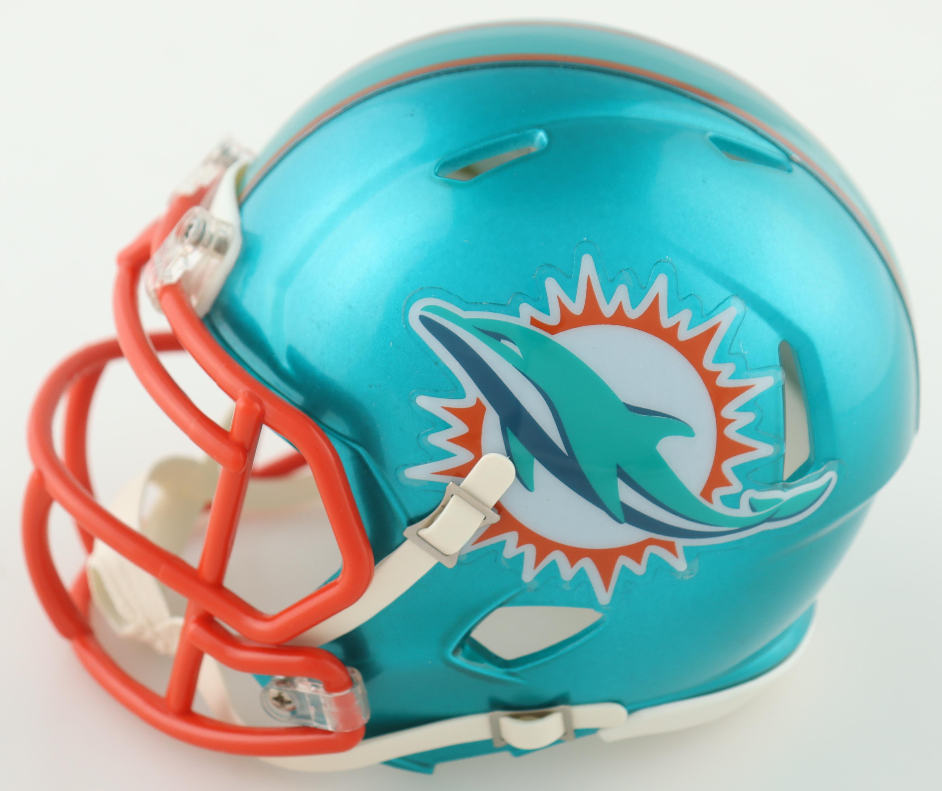 Jerome Baker Signed Dolphins Flash Alternate Speed Mini Helmet (JSA) at PristineAuction.com Jerome Baker Signed Dolphins Flash Alternate Speed Mini Helmet (JSA) at PristineAuction.com