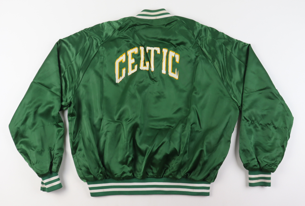 Larry Bird Signed Celtics Warm-Up Jacket (PSA) at PristineAuction.com Larry Bird Signed Celtics Warm-Up Jacket (PSA) at PristineAuction.com