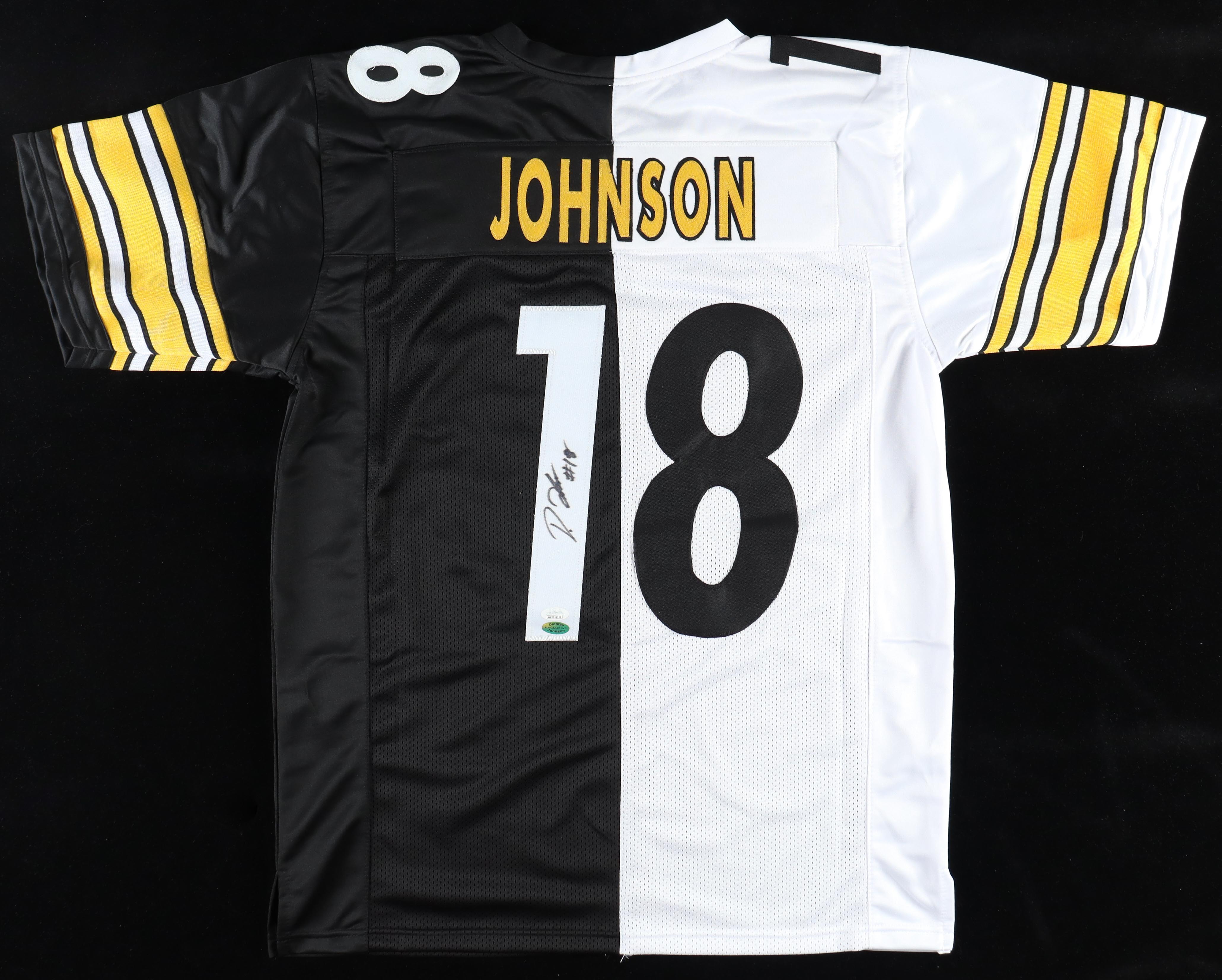 Diontae Johnson Signed Jersey (JSA) at PristineAuction.com Diontae Johnson Signed Jersey (JSA) at PristineAuction.com