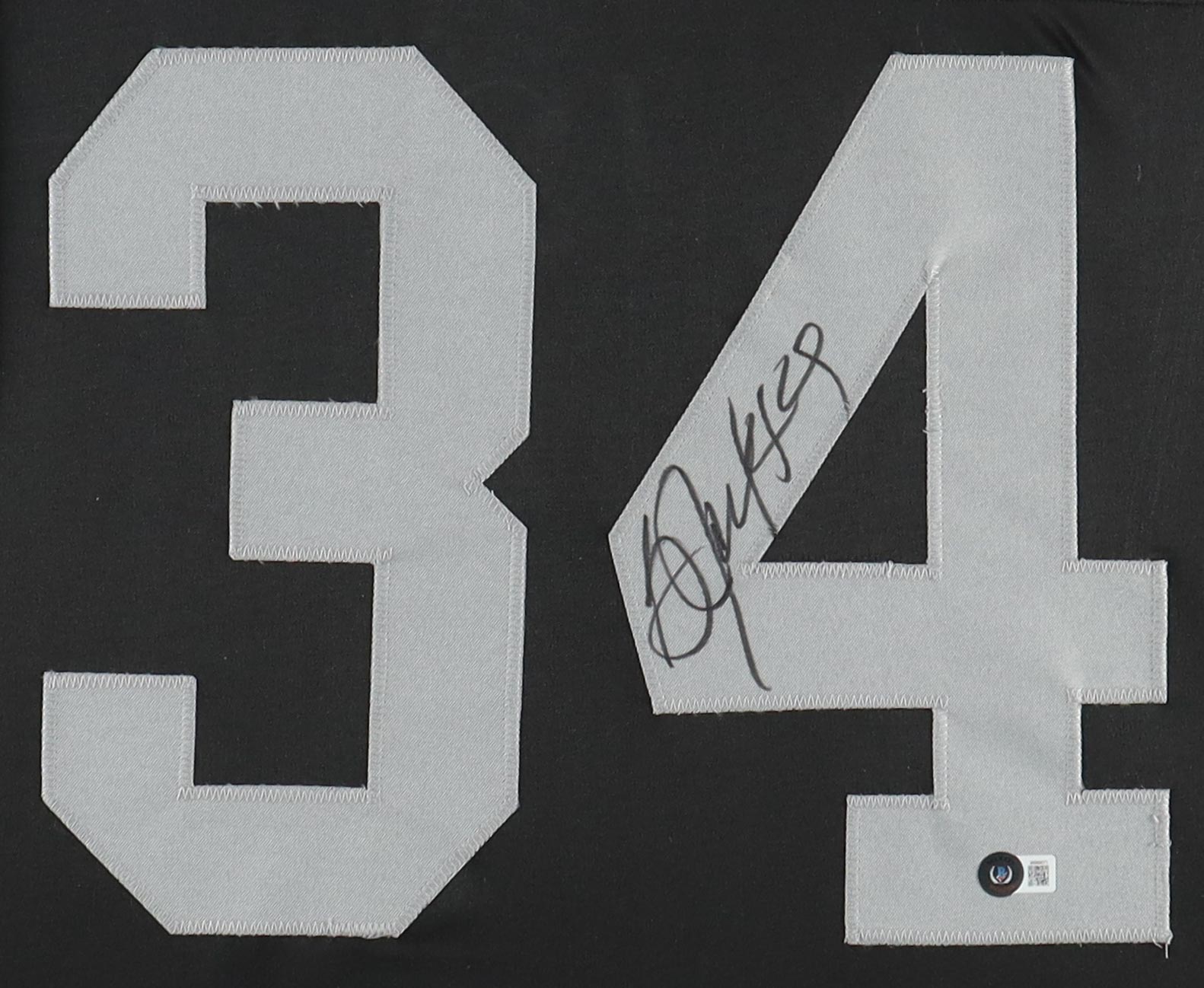 Bo Jackson Signed Custom Framed Jersey Display (Beckett) at PristineAuction.com Bo Jackson Signed Custom Framed Jersey Display (Beckett) at PristineAuction.com