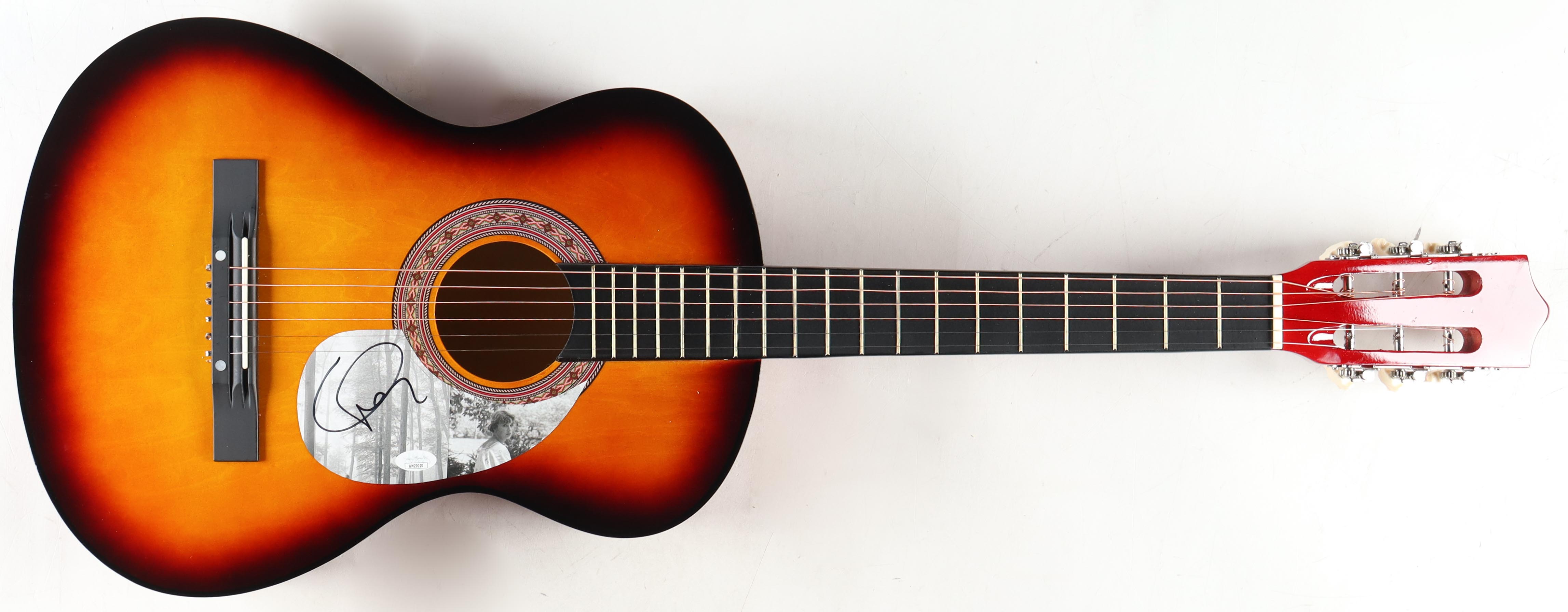 Taylor Swift Signed 38" Acoustic Guitar (JSA) at PristineAuction.com Taylor Swift Signed 38" Acoustic Guitar (JSA) at PristineAuction.com
