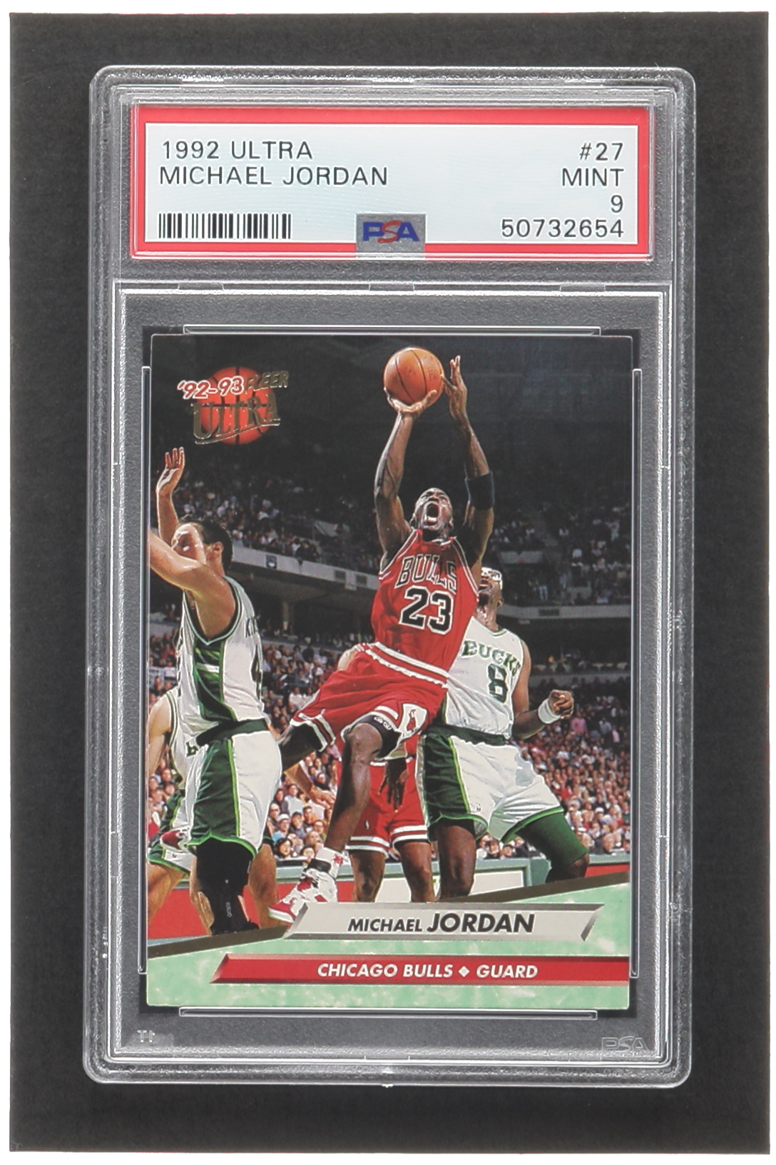 Michael Jordan 1992-93 Ultra #27 (PSA 9) at PristineAuction.com Michael Jordan 1992-93 Ultra #27 (PSA 9) at PristineAuction.com