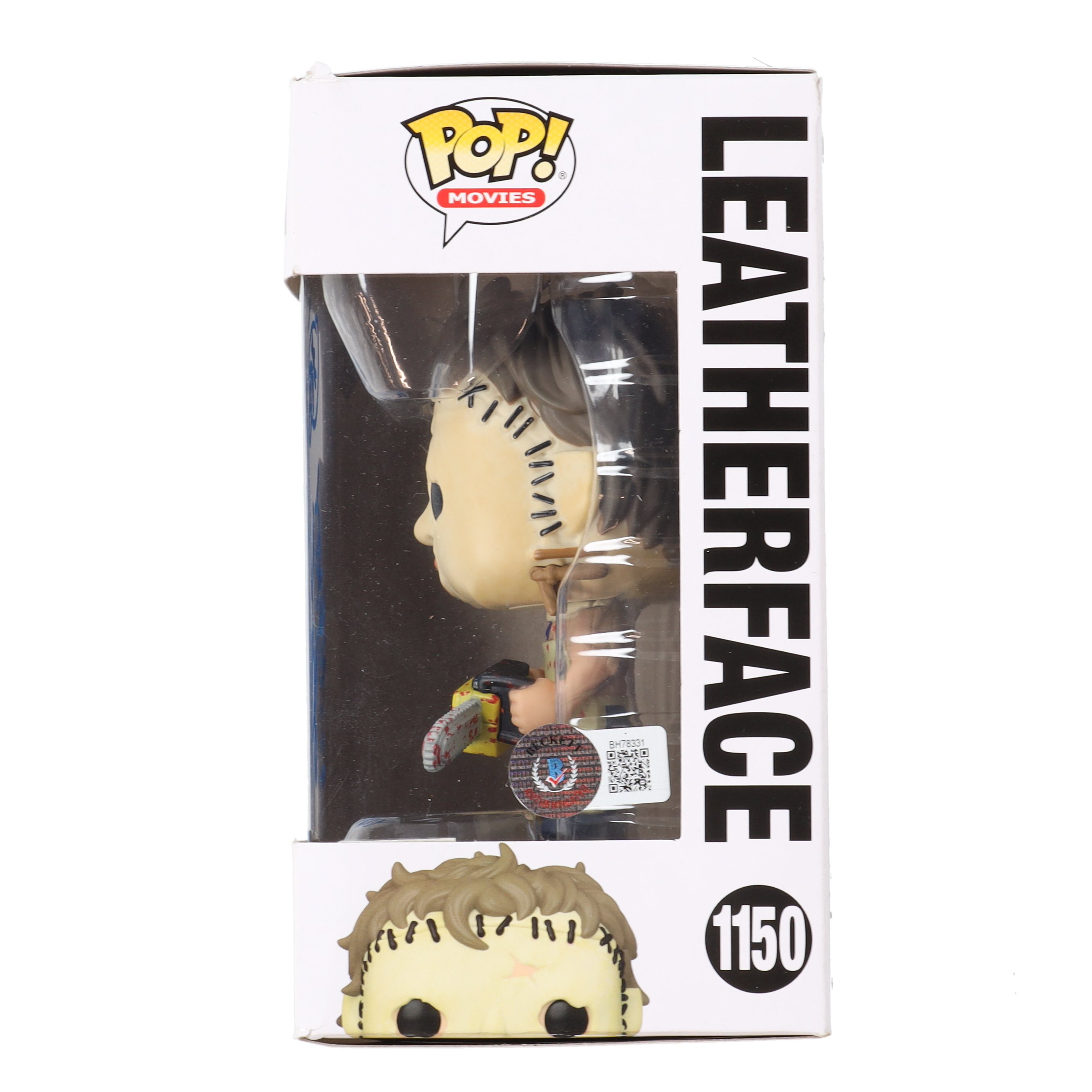 Andrew Bryniarski Signed "The Texas Chainsaw Massacre" #1150 Leatherface Funko Pop! Vinyl Figure Inscribed "You're Next!" with Hand-Drawn Face (Beckett) at PristineAuction.com Andrew Bryniarski Signed "The Texas Chainsaw Massacre" #1150 Leatherface Funko Pop! Vinyl Figure Inscribed "You're Next!" with Hand-Drawn Face (Beckett) at PristineAuction.com