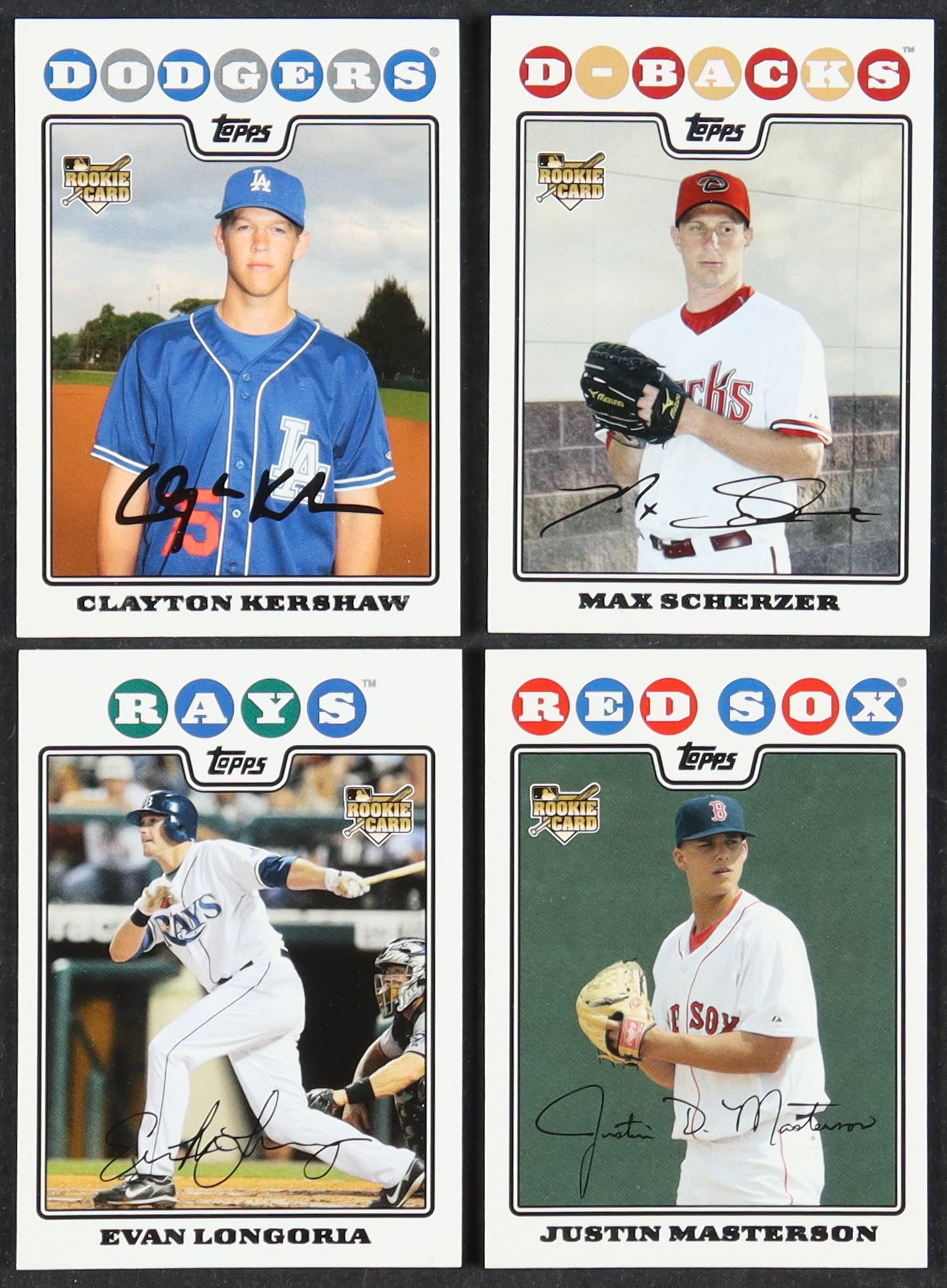 2008 Topps Update Baseball Complete Set of (333) with Clayton Kershaw #UH240 RC, Max Scherzer #UH280 RC, Evan Longoria #UH10 RC & Justin Masterson #UH20 RC at PristineAuction.com 2008 Topps Update Baseball Complete Set of (333) with Clayton Kershaw #UH240 RC, Max Scherzer #UH280 RC, Evan Longoria #UH10 RC & Justin Masterson #UH20 RC at PristineAuction.com