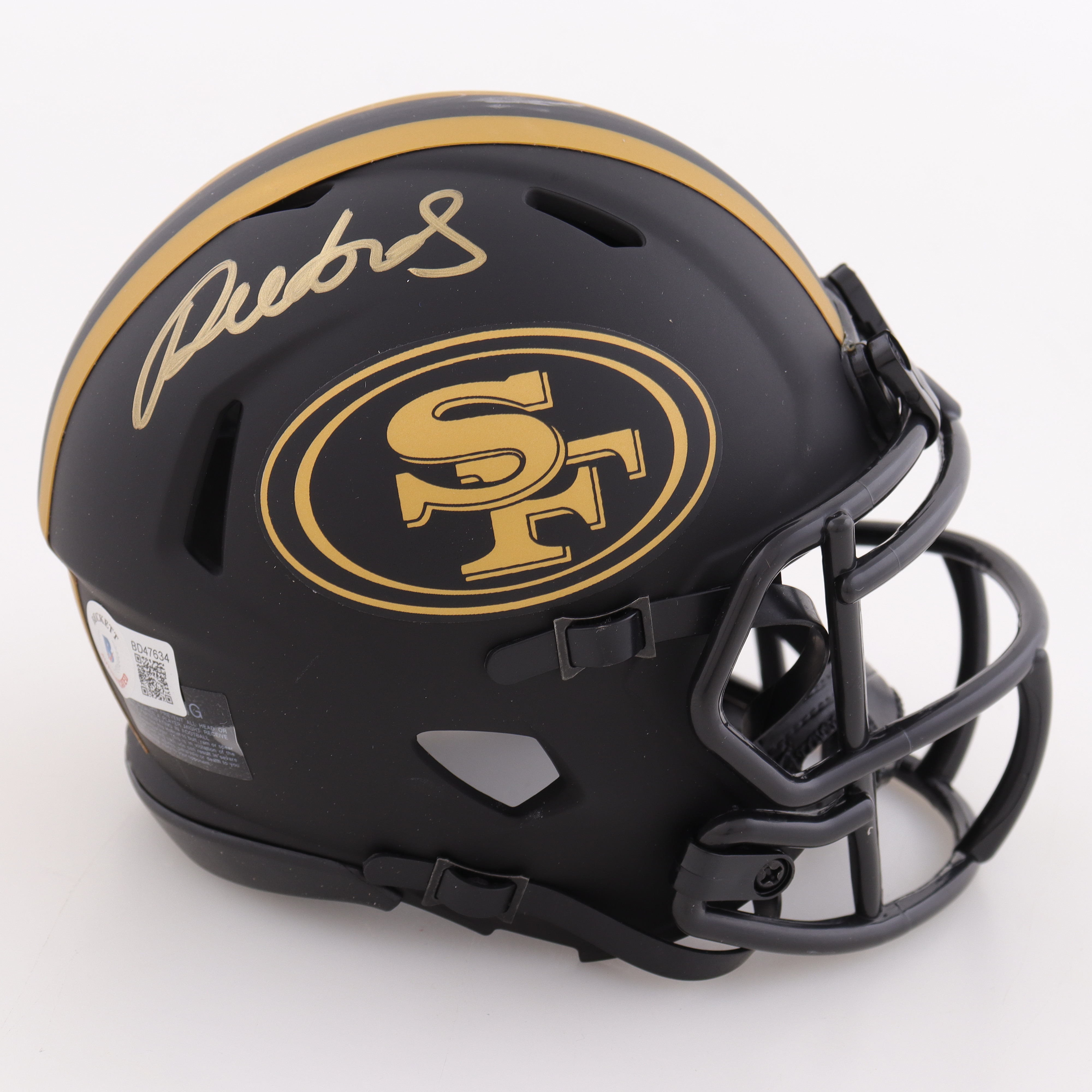 Deebo Samuel Signed 49ers Eclipse Alternate Speed Mini Helmet (Beckett) at PristineAuction.com Deebo Samuel Signed 49ers Eclipse Alternate Speed Mini Helmet (Beckett) at PristineAuction.com